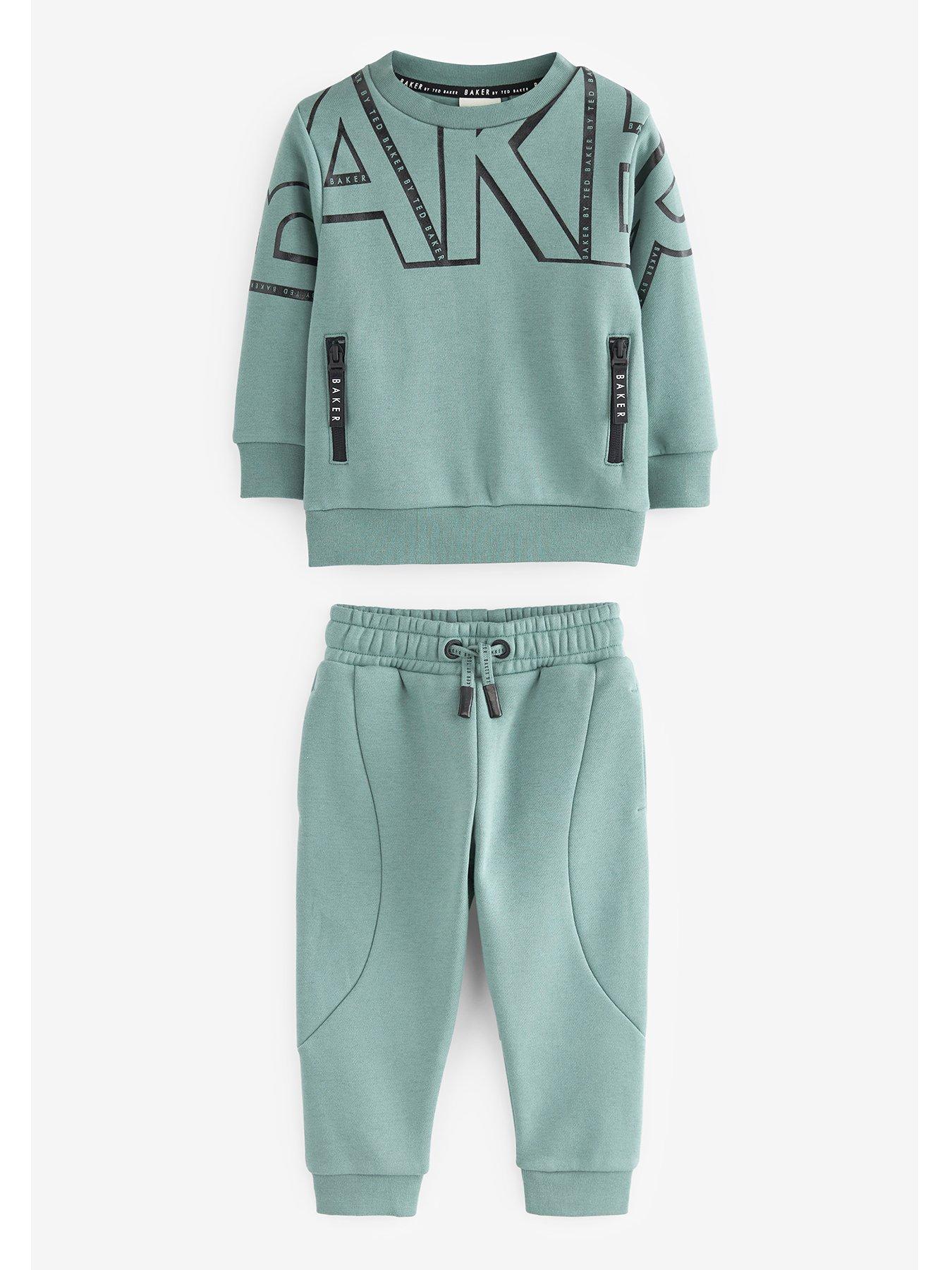 Ted Baker Baker By Ted Baker Toddler Boys Logo Sweat Set very.co.uk