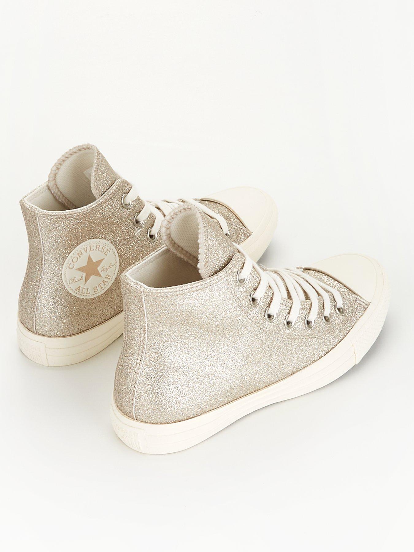 Gold chuck shop taylors toddler