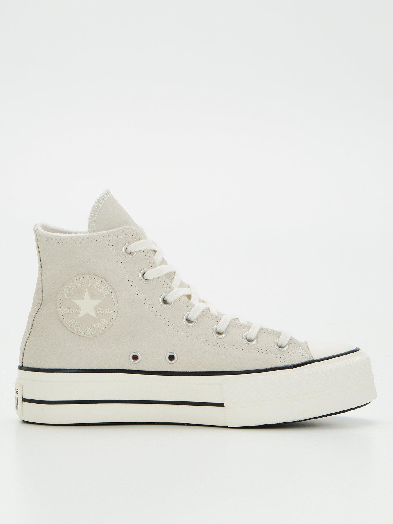 Cream converse deals all stars