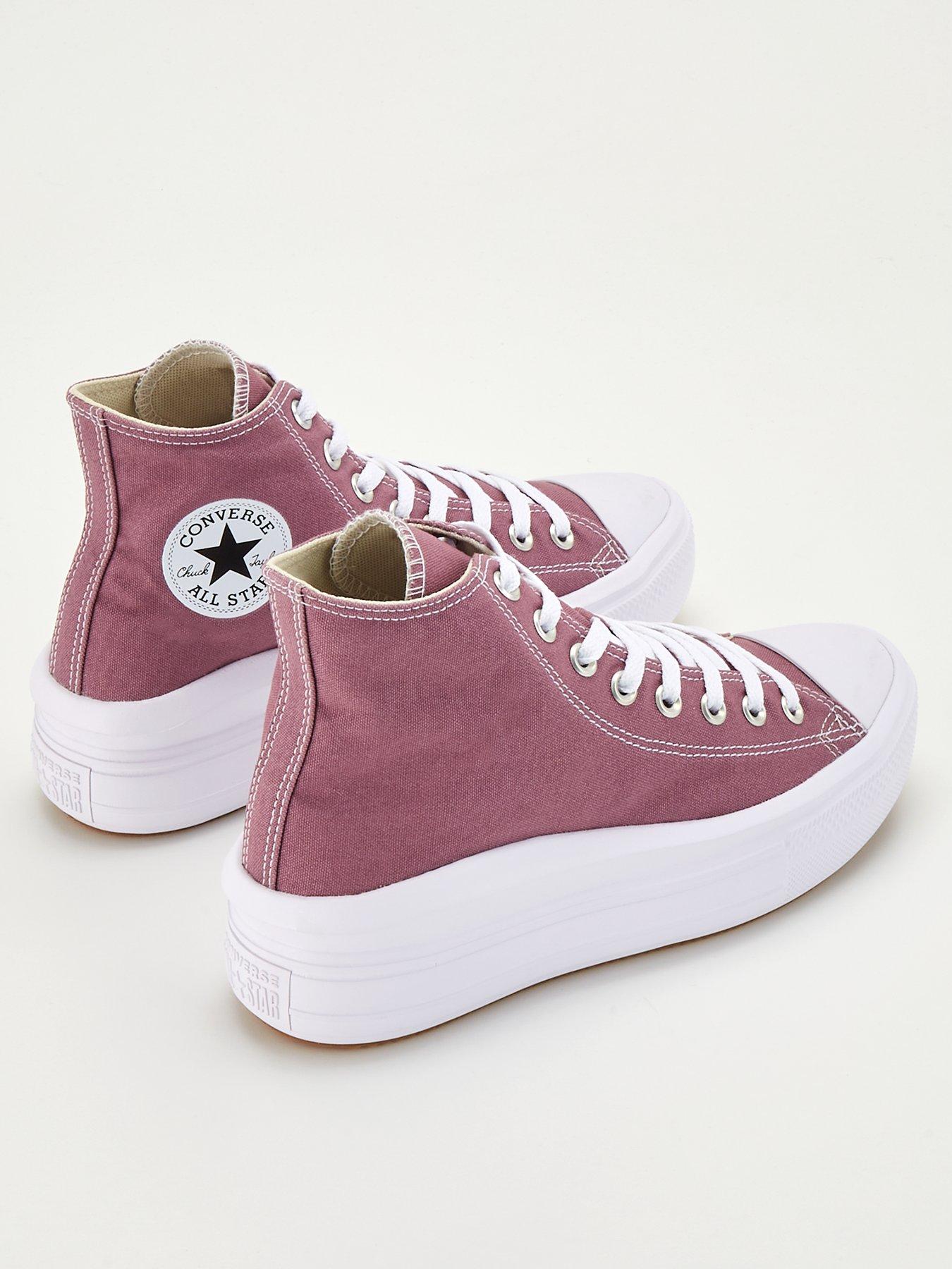 Chuck Taylor All Star Move Hi Tops Red