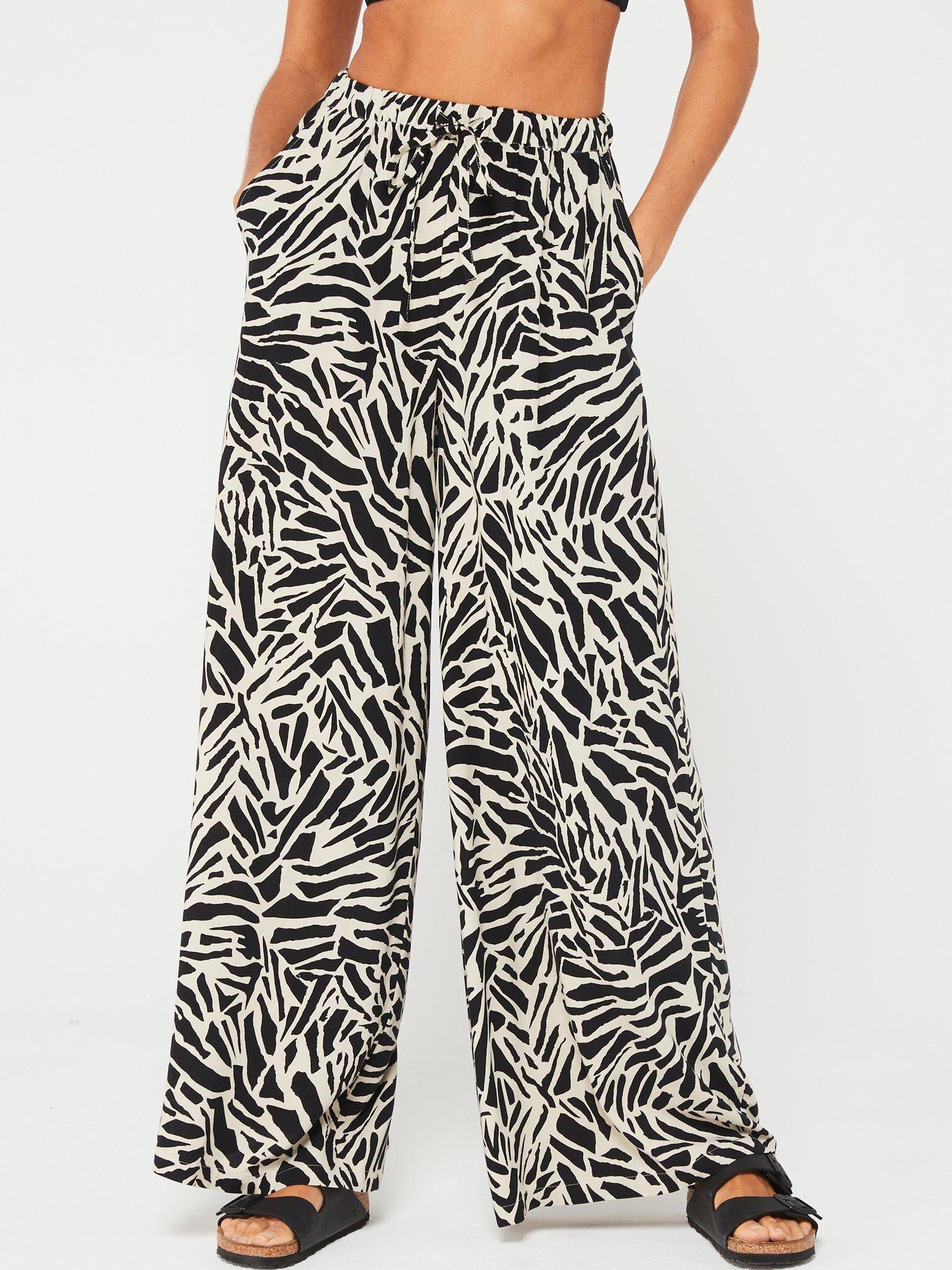 Beach wide clearance leg trousers