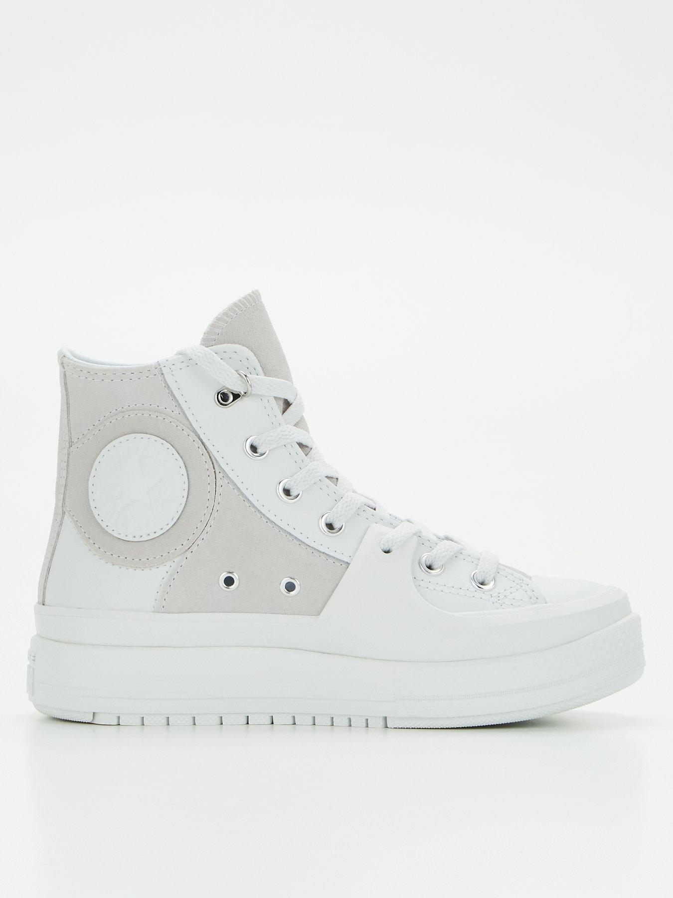 undefined Chuck Taylor All Star Leather Construct Trainers