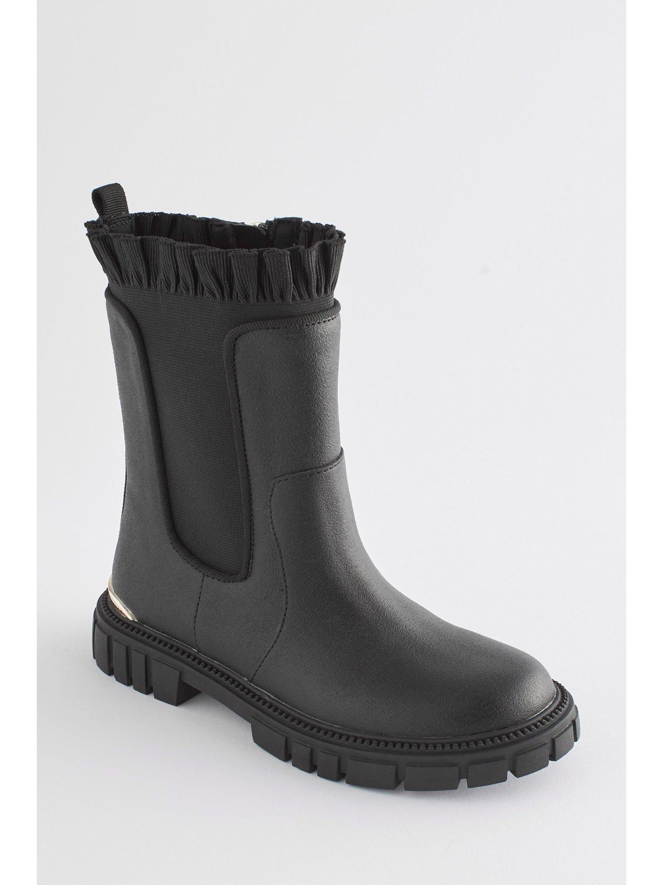 Girls black ted deals baker boots