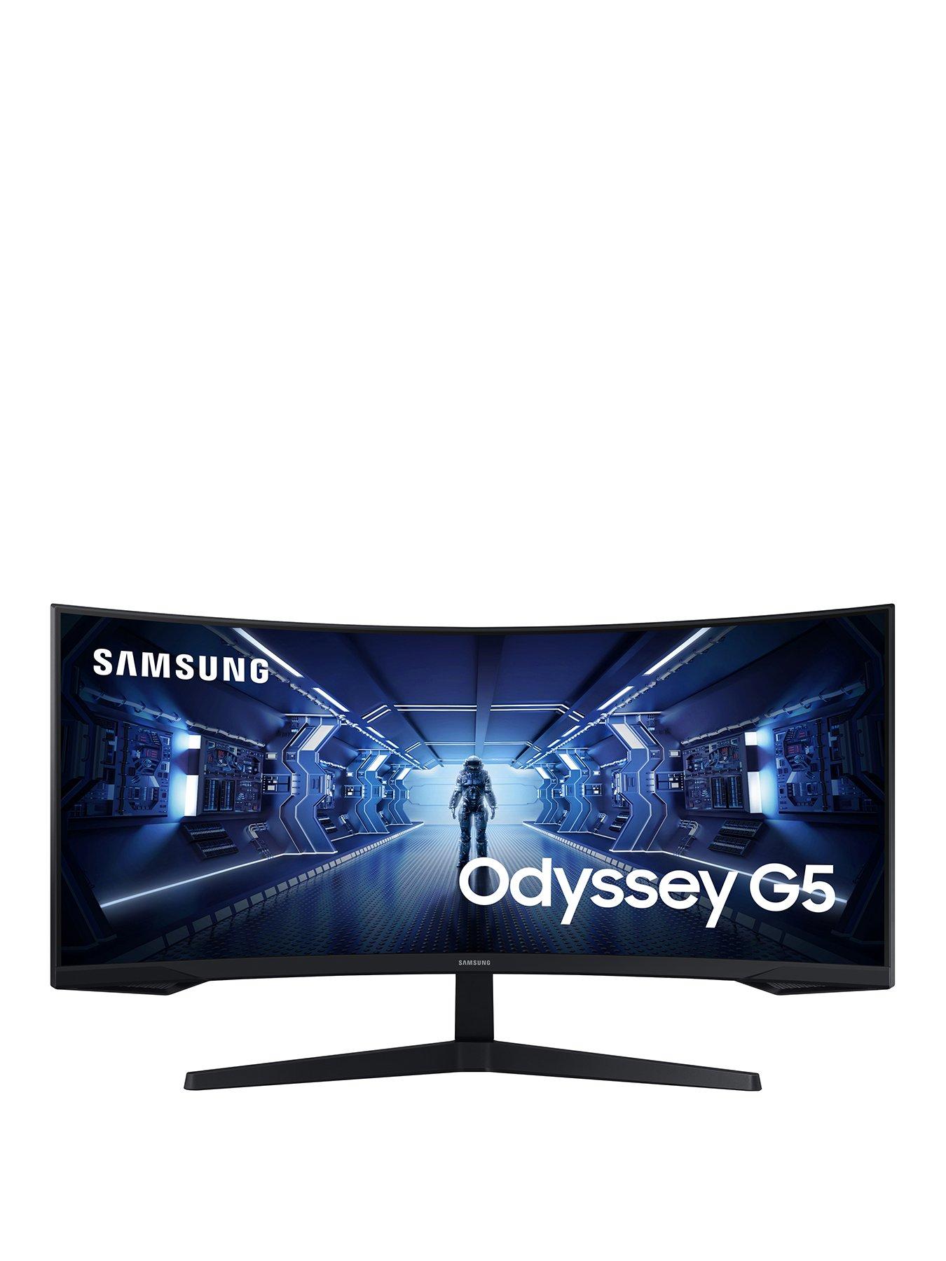 Samsung Odyssey G55T 34-inch WQHD 165Hz Curved Gaming Monitor