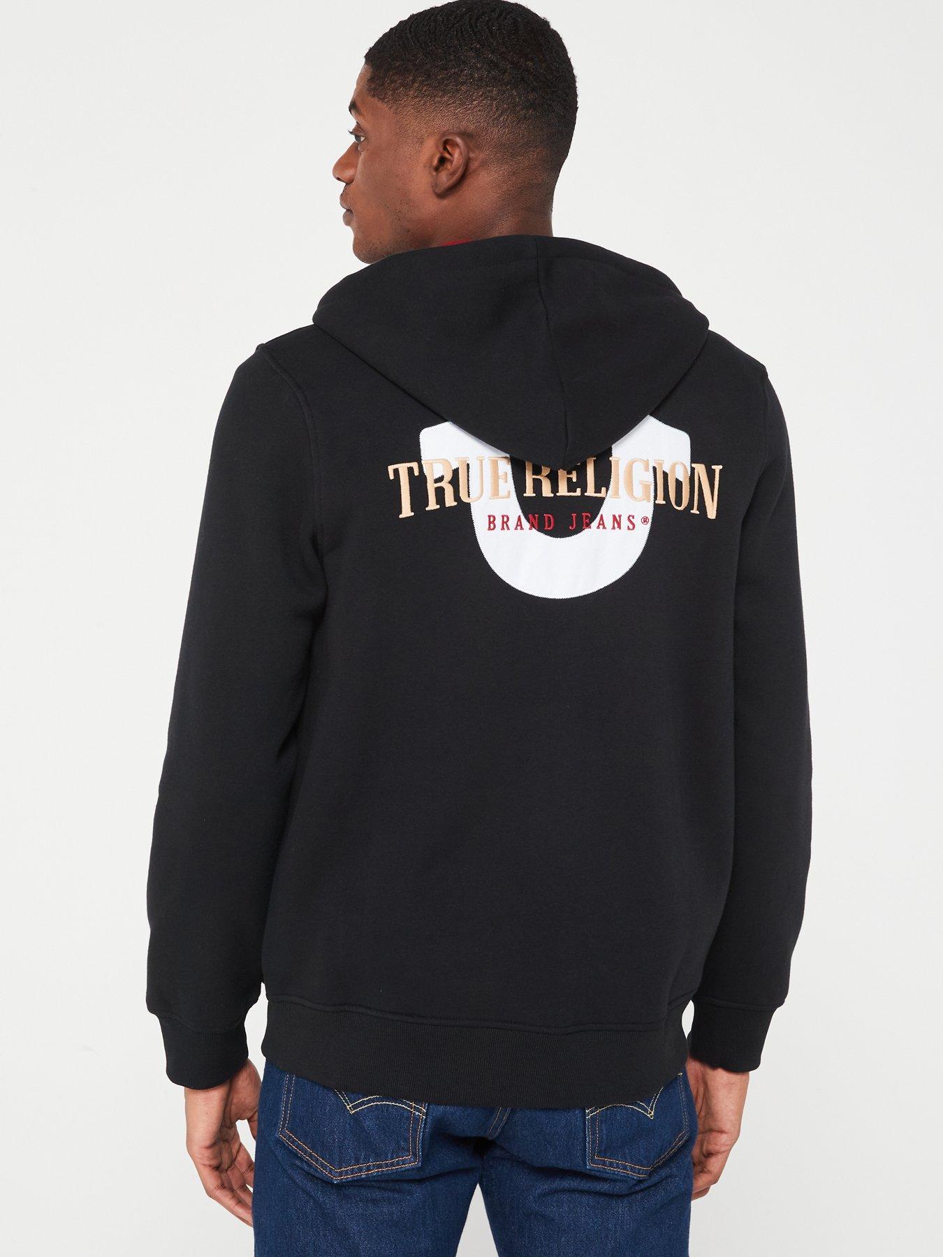 True religion half store zip hoodie