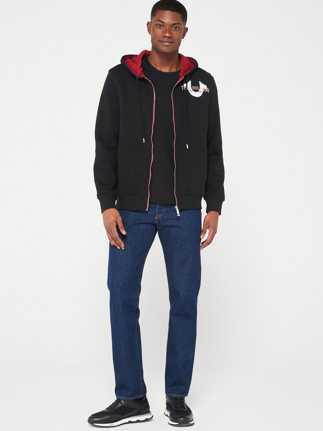 True religion half store zip hoodie