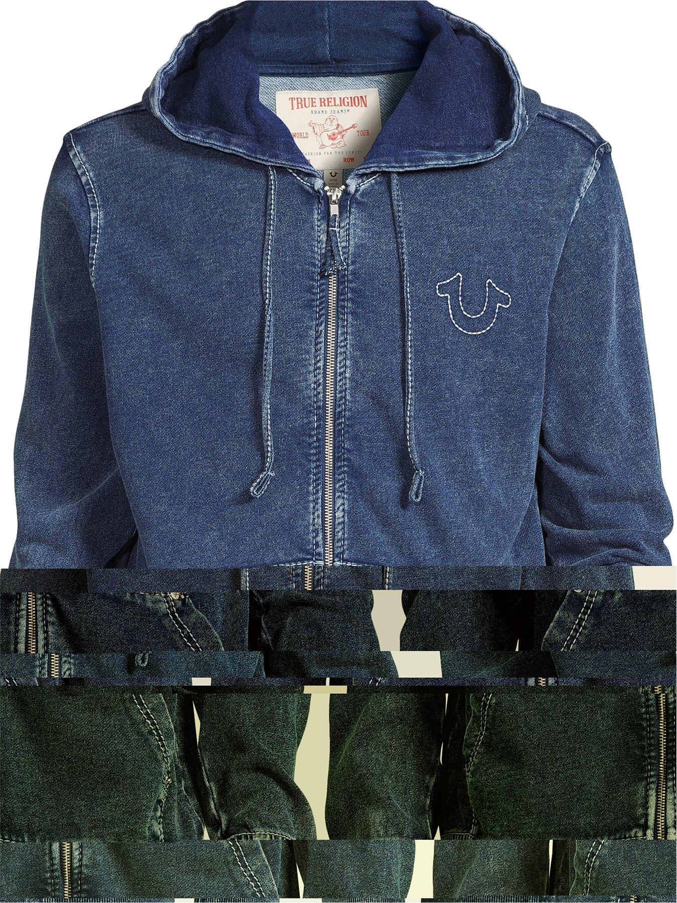 Navy blue true religion hot sale jacket