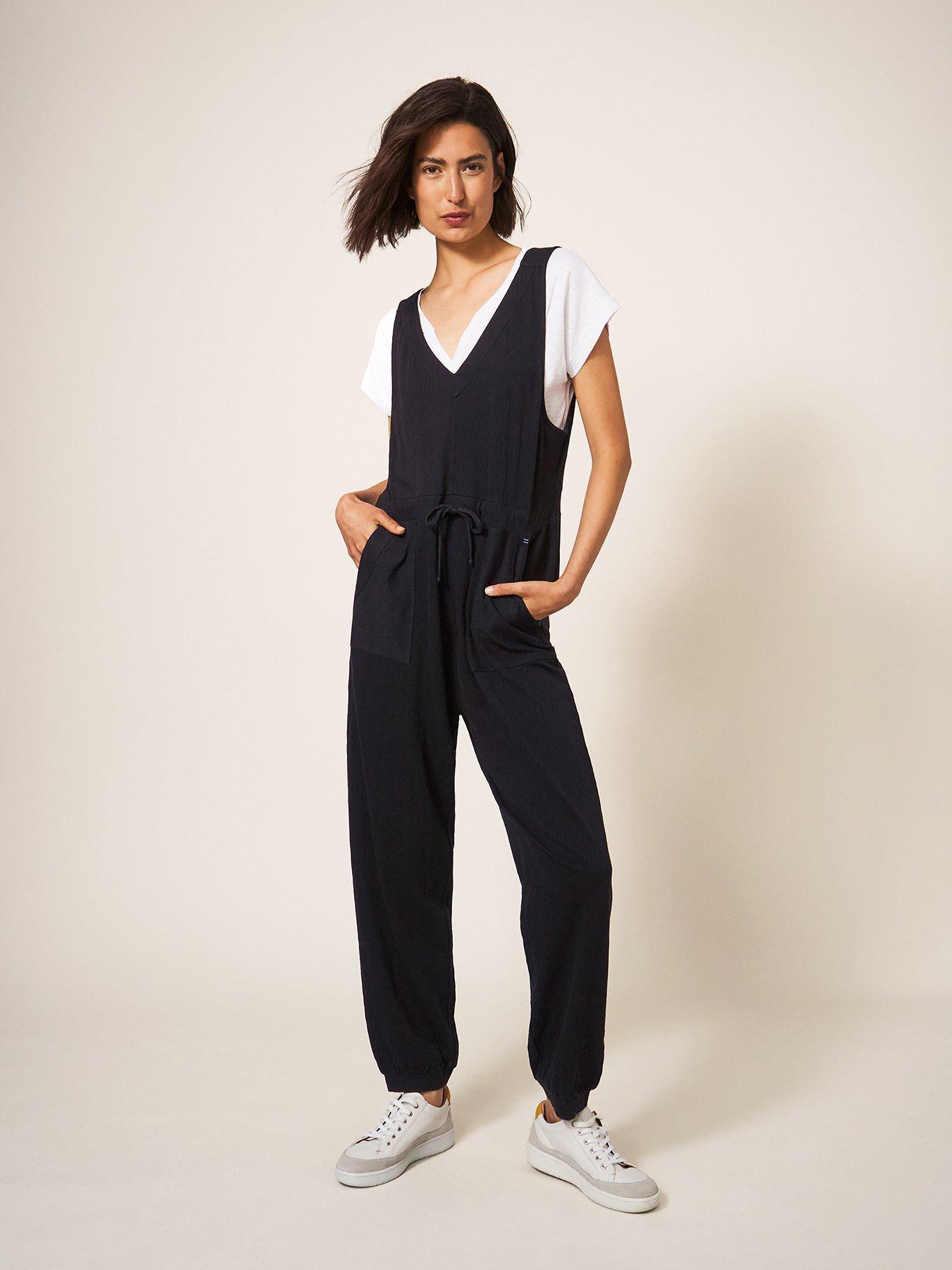 White Stuff Selina Jumpsuit -grey