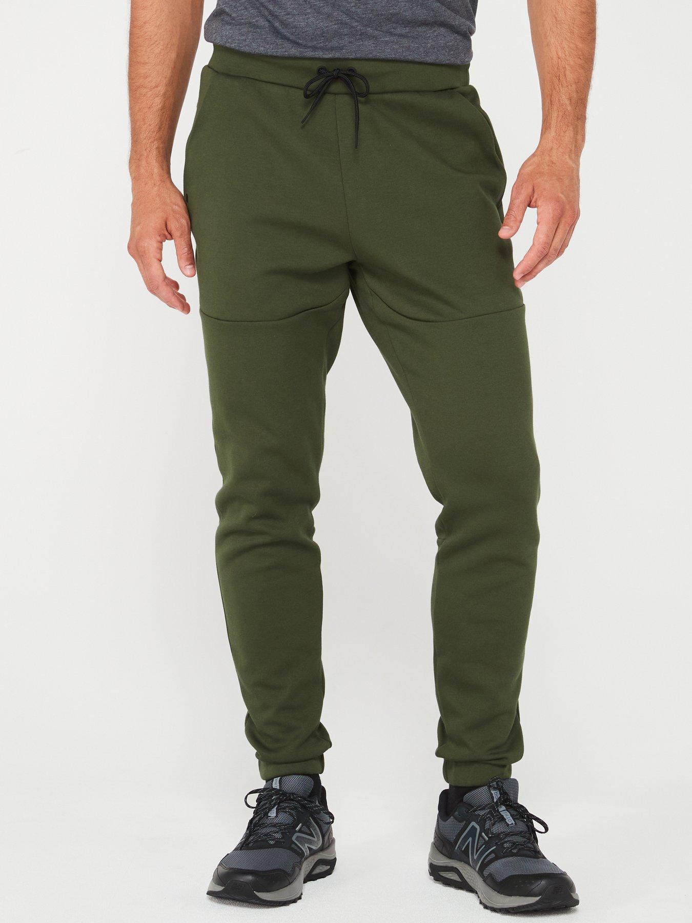 New Balance Training R.W.Tech Fleece Pants - Khaki | very.co.uk