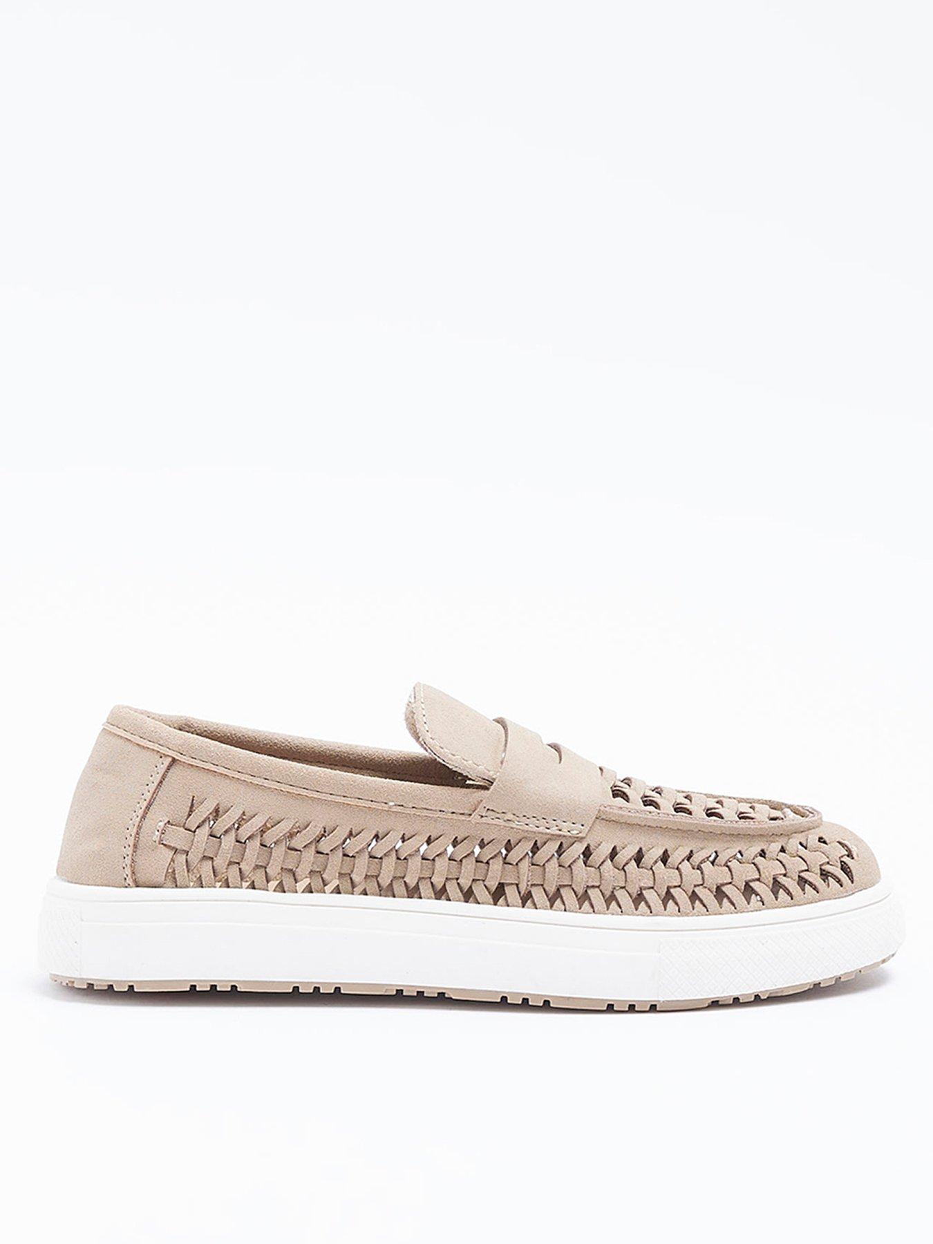 Boys cheap beige loafers