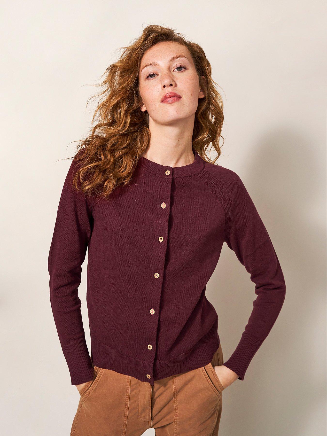 Lulu Cardigan Purple