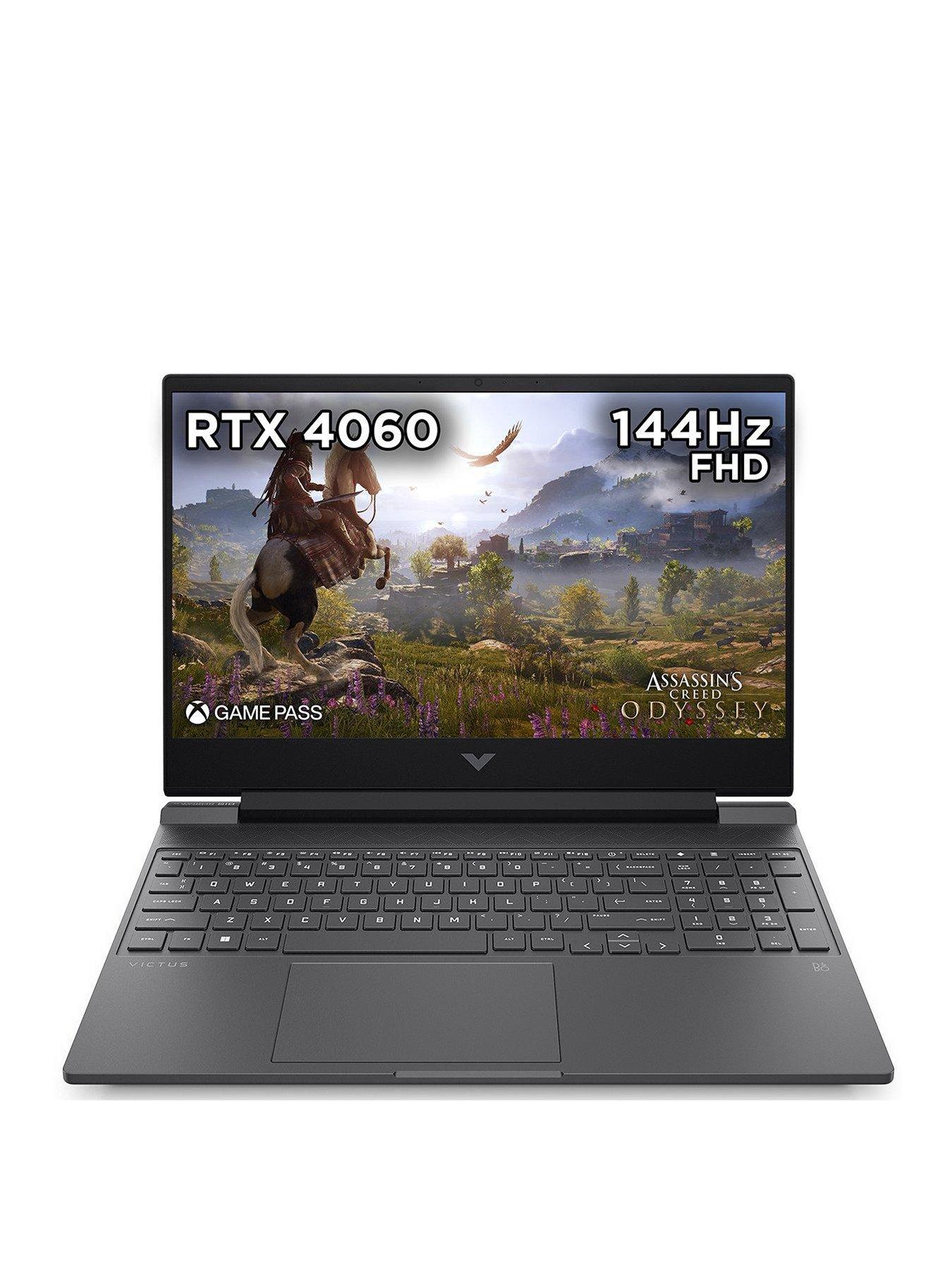 HP VICTUS 15-fa1006na Laptop - 15.6in FHD, GeForce RTX 4060, Intel