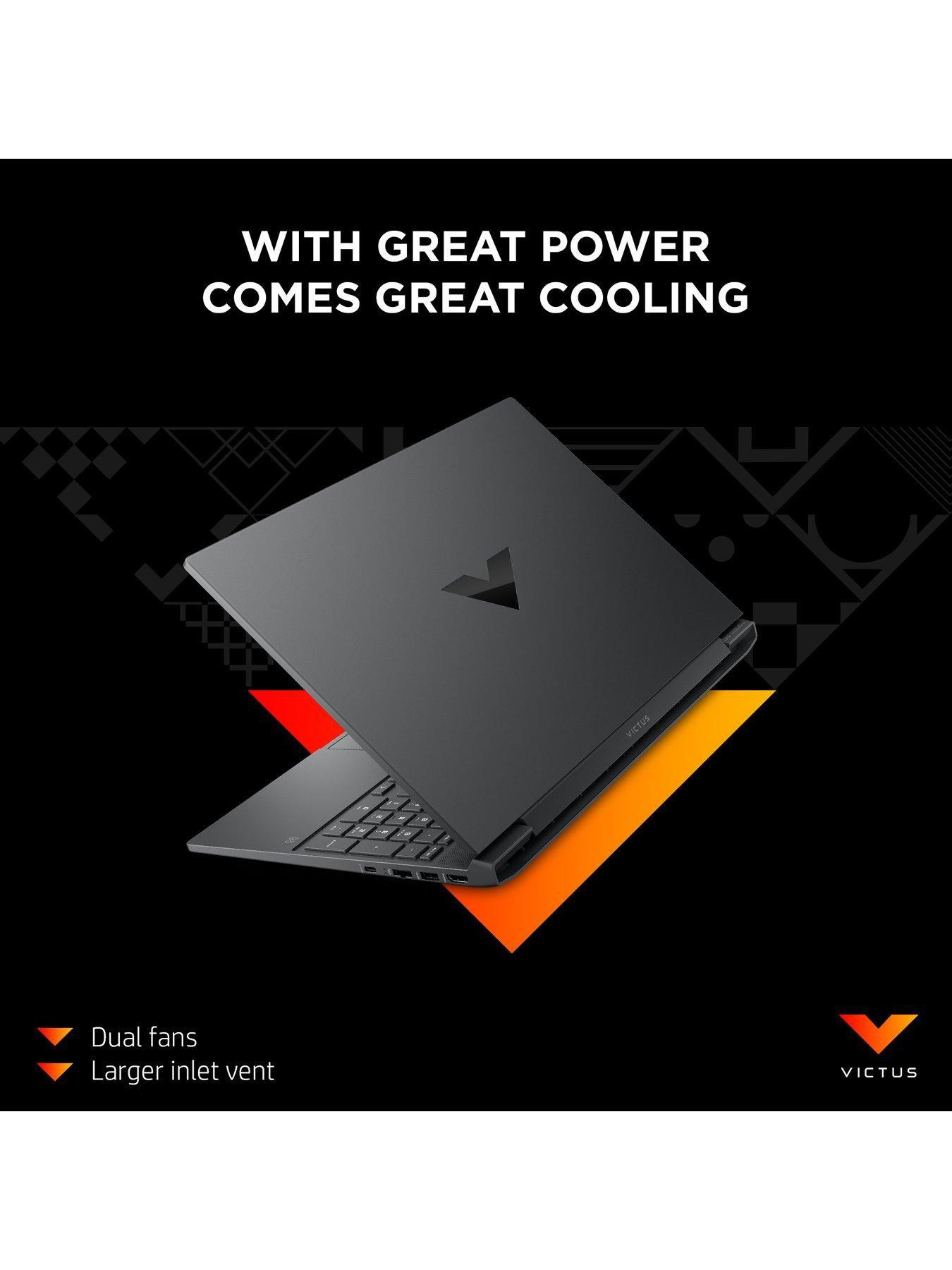 Image 5 of 8 of HP VICTUS 15-fa1006na Laptop - 15.6in FHD,&nbsp;GeForce RTX 4060, Intel Core i5, 16GB RAM,&nbsp;512GB SSD&nbsp;- Silver