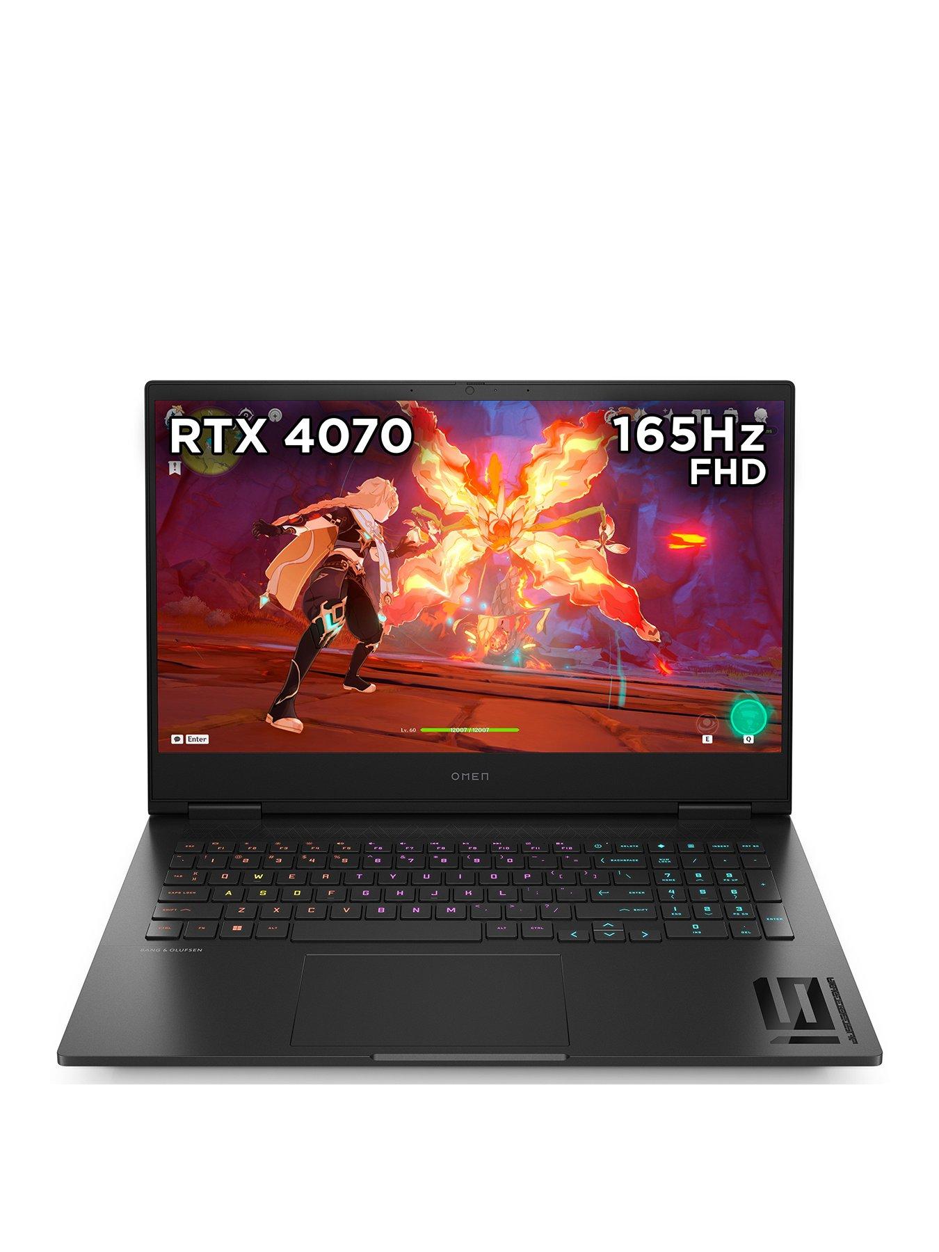 HP OMEN 16-wf0005na Laptop - 16in FHD, GeForce RTX 4070, Intel