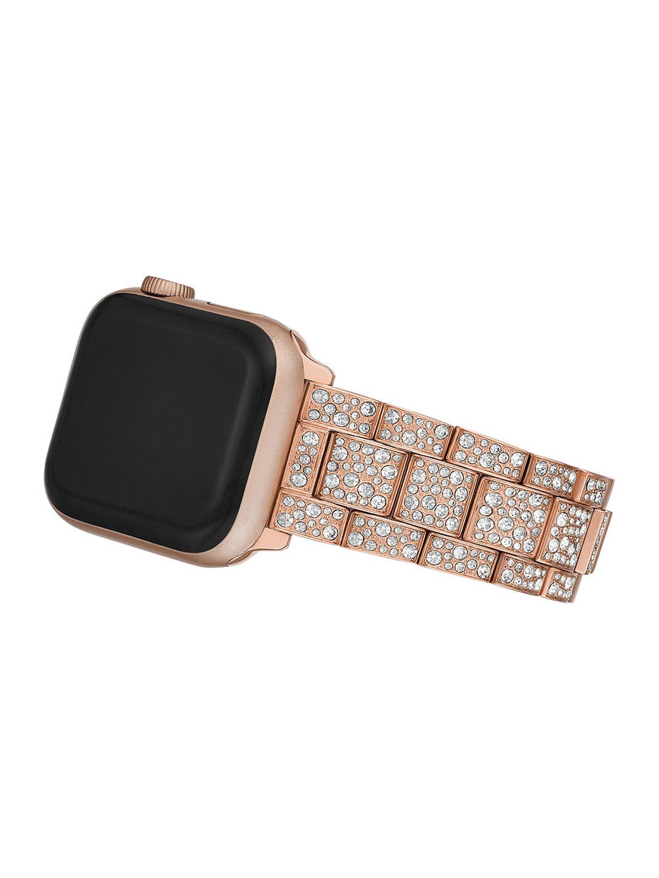 Rose Gold Tone Stainless Steel Band for Apple Watch 38 40 41mm