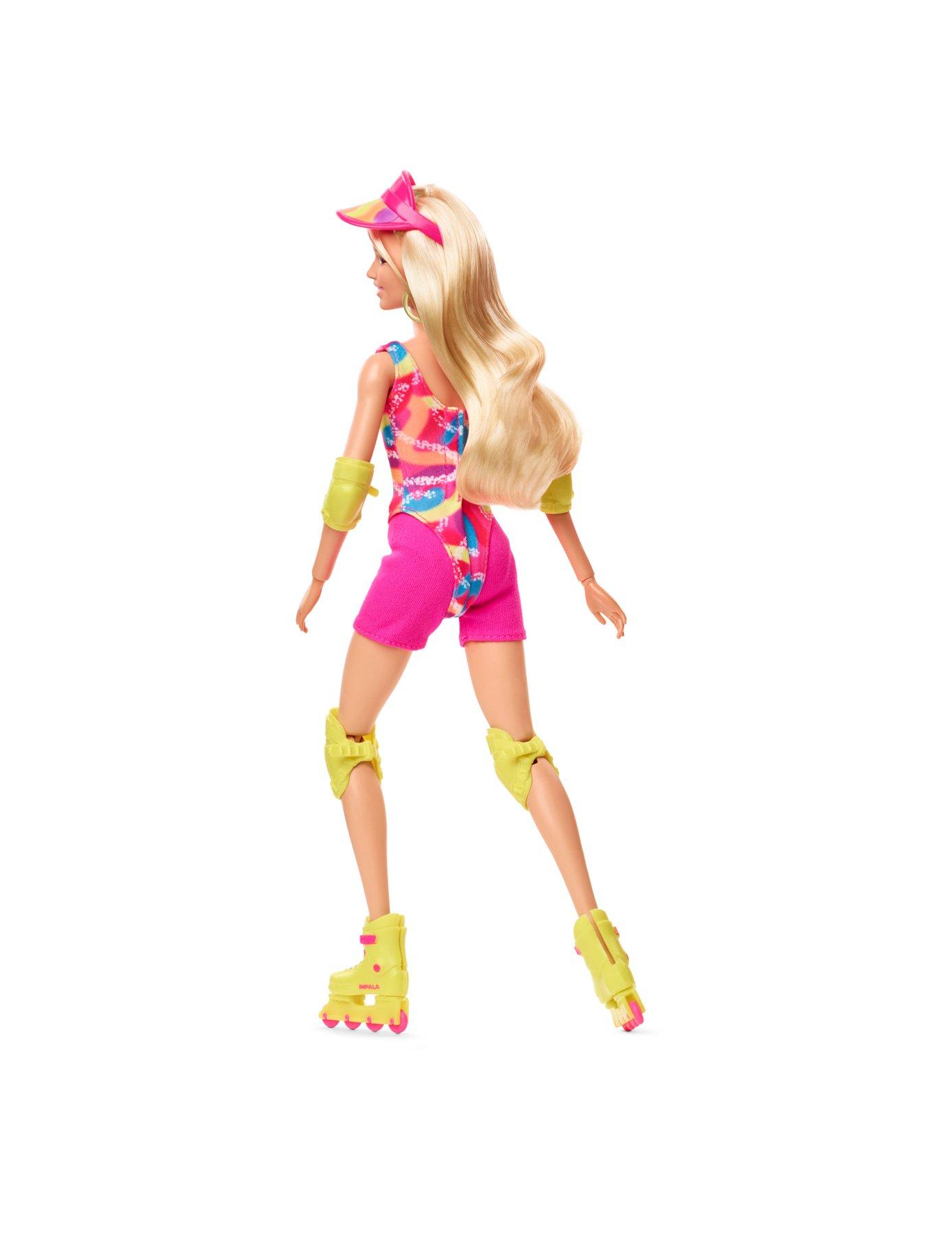 Barbie Margot Robbie as Barbie Collectible Inline Skating Doll Very