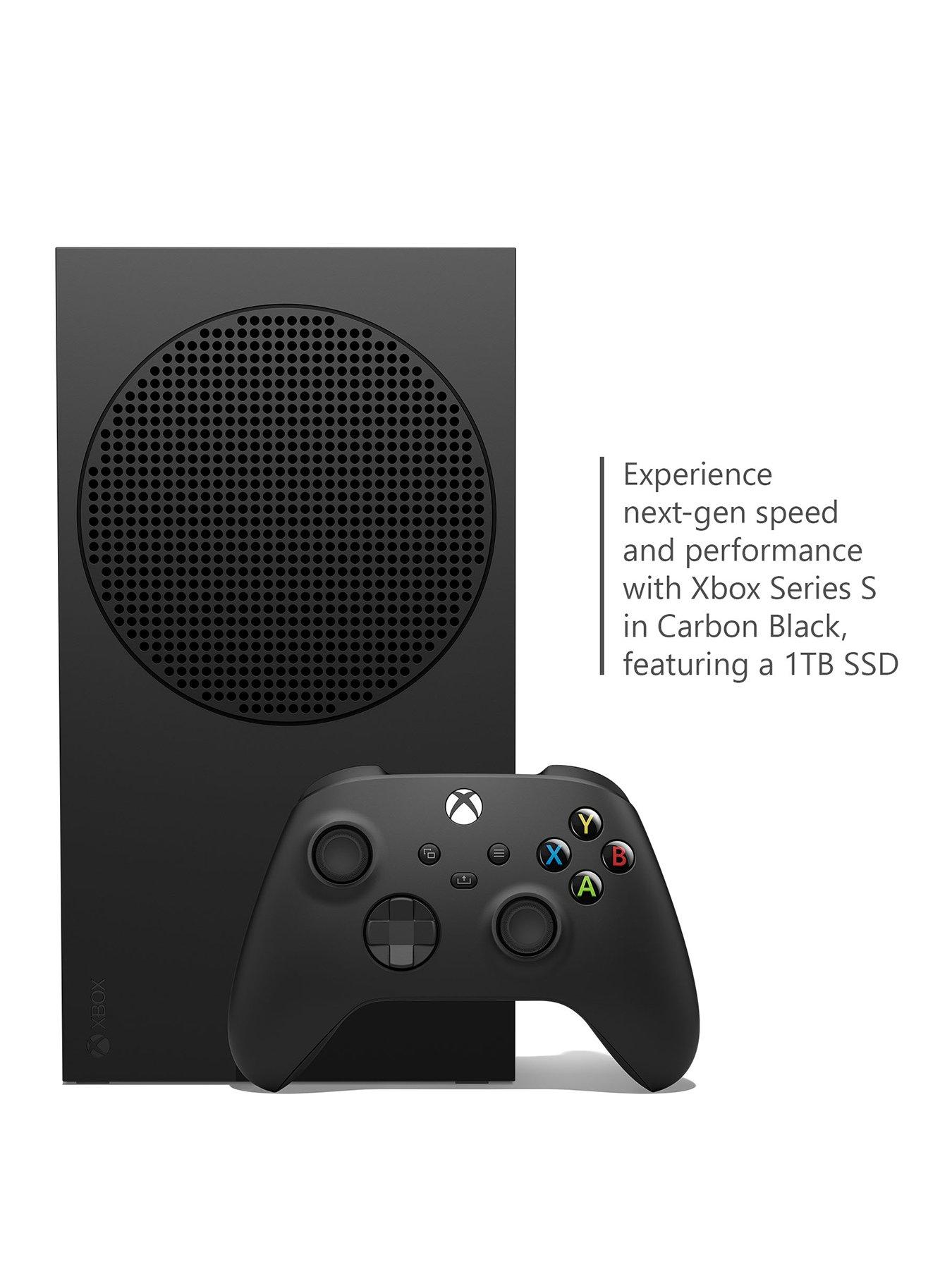 Xbox Series S Console 1TB Carbon Black | very.co.uk