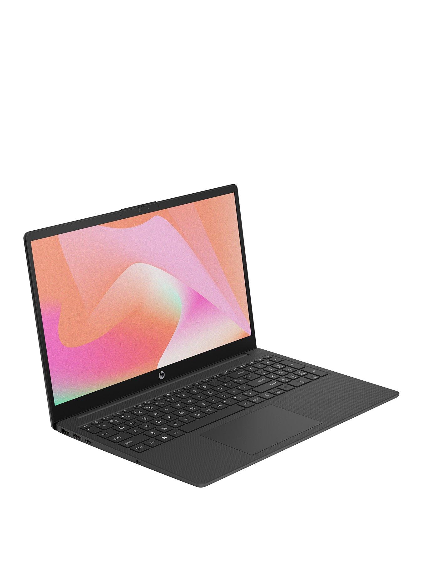 Image 3 of 7 of HP 15-fc0016na Laptop - 15.6in FHD,&nbsp;AMD Ryzen 7, 8GB RAM, 512GB SSD, with Optional Microsoft 365 Family (12 Months) - Black