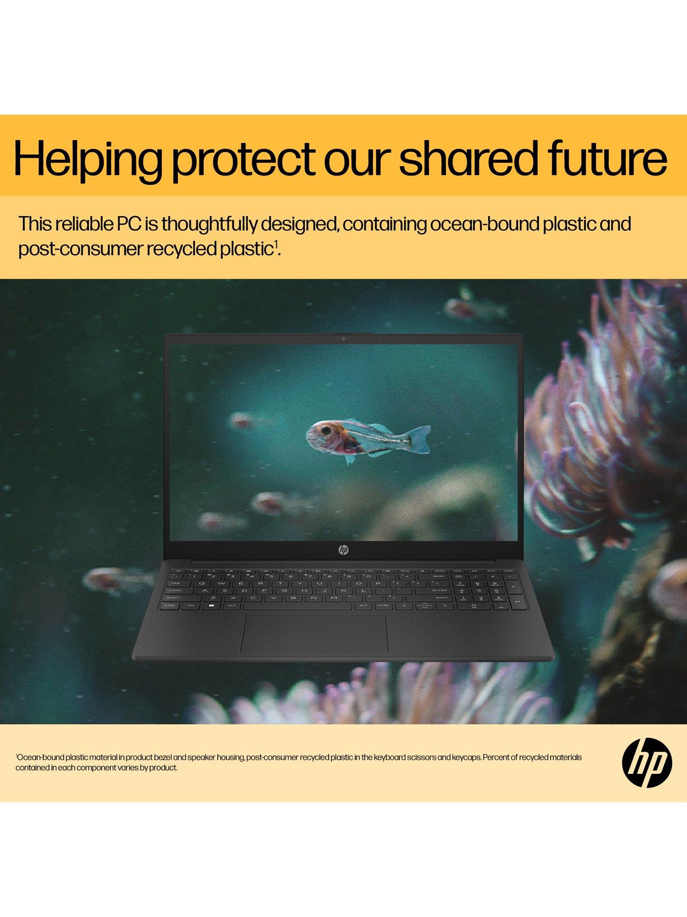 Image 7 of 7 of HP 15-fc0016na Laptop - 15.6in FHD,&nbsp;AMD Ryzen 7, 8GB RAM, 512GB SSD, with Optional Microsoft 365 Family (12 Months) - Black