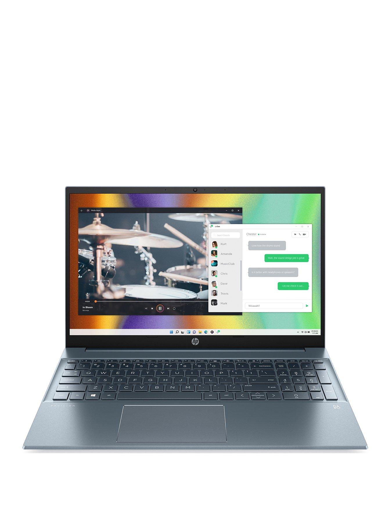 Image 3 of 8 of HP Pavilion 15-eg3020na Laptop - 15.6in FHD Touchscreen,&nbsp;Intel Core i5, 8GB RAM, 512GB SSD - Blue