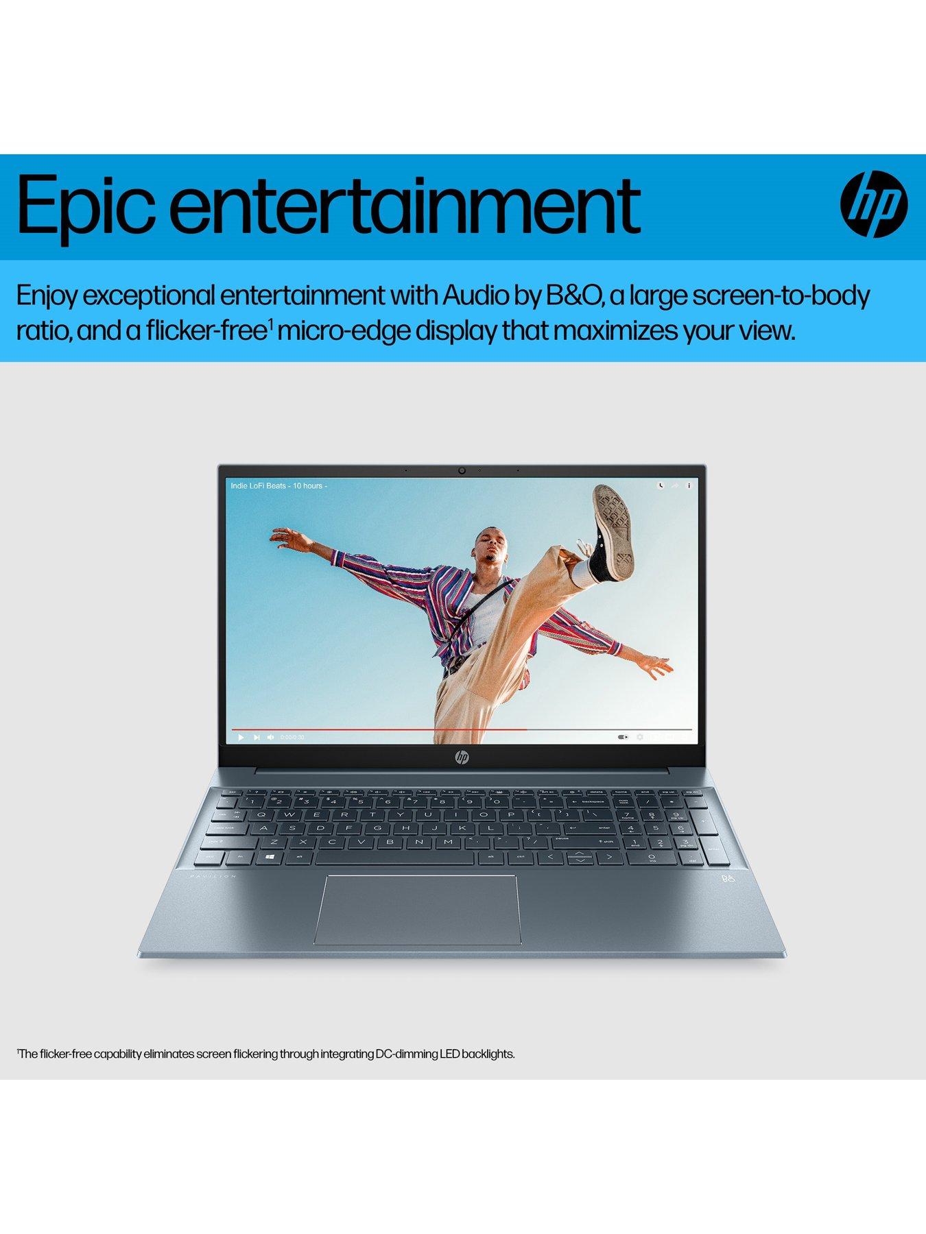 Image 6 of 8 of HP Pavilion 15-eg3020na Laptop - 15.6in FHD Touchscreen,&nbsp;Intel Core i5, 8GB RAM, 512GB SSD - Blue
