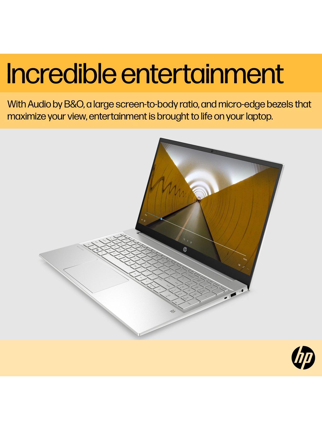Image 6 of 8 of HP Pavilion 15-eh1029na Laptop - 15.6in FHD,&nbsp;AMD Ryzen 5, 8GB RAM, 512GB SSD&nbsp;- Silver