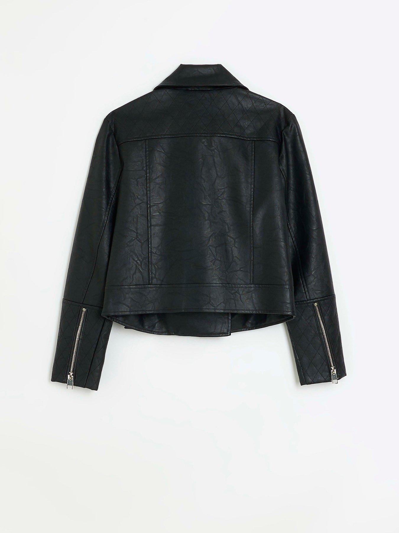 Black jacket river island online