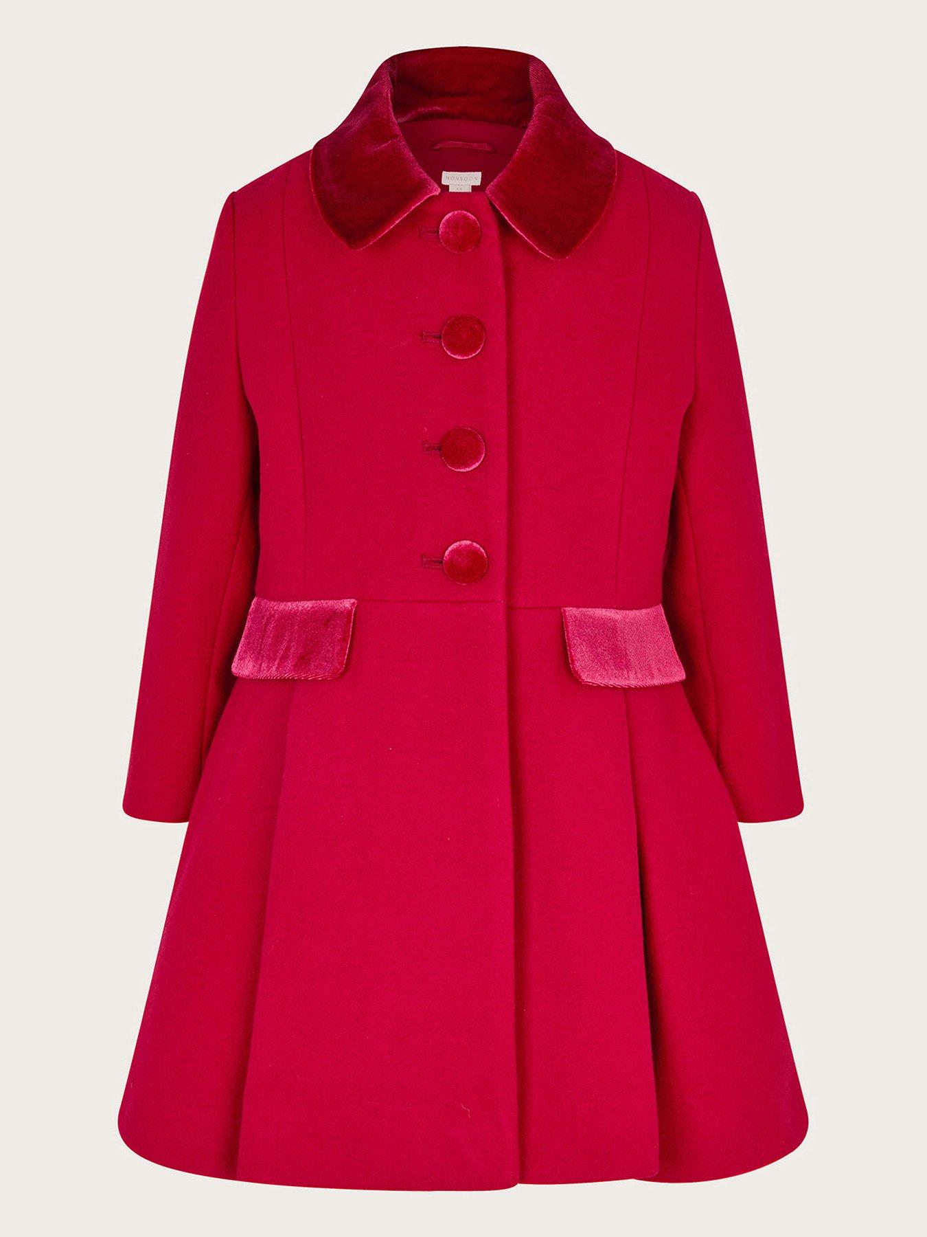 Childrens red clearance coats