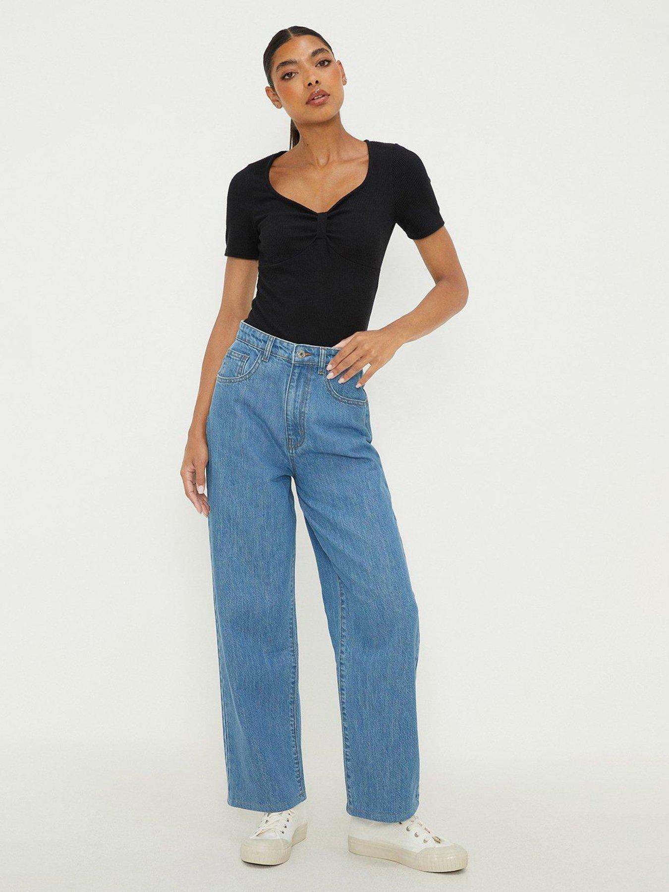 Dorothy perkins store high waisted jeans