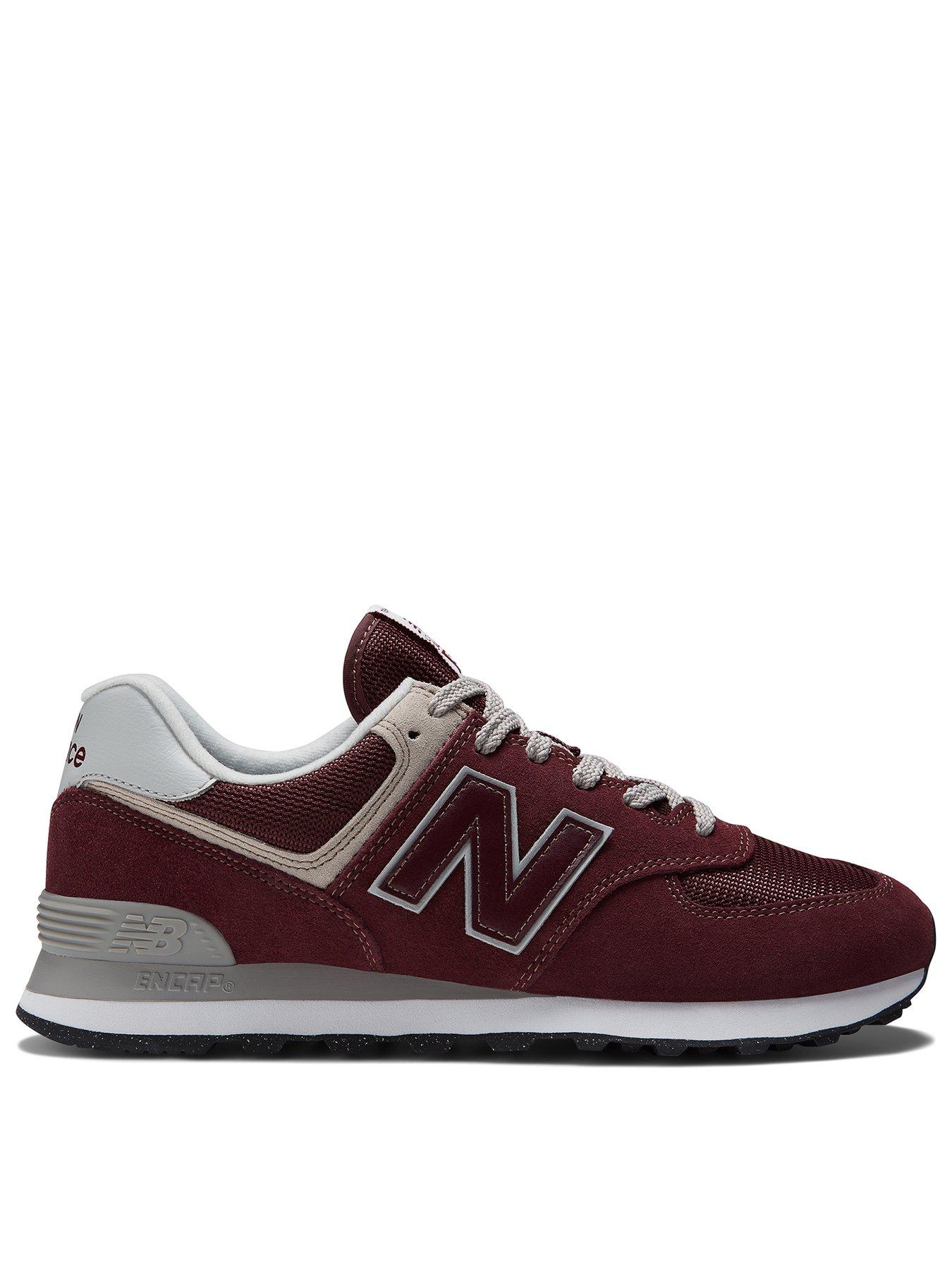 New Balance 574 Trainers Red Very