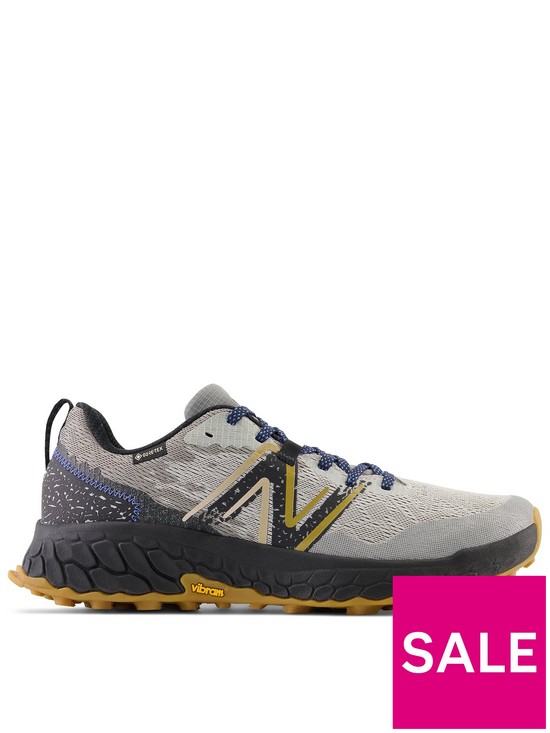 front image of new-balance-mens-trail-running-fresh-foam-x-hierro-v7-gore-tex-trainers-grey