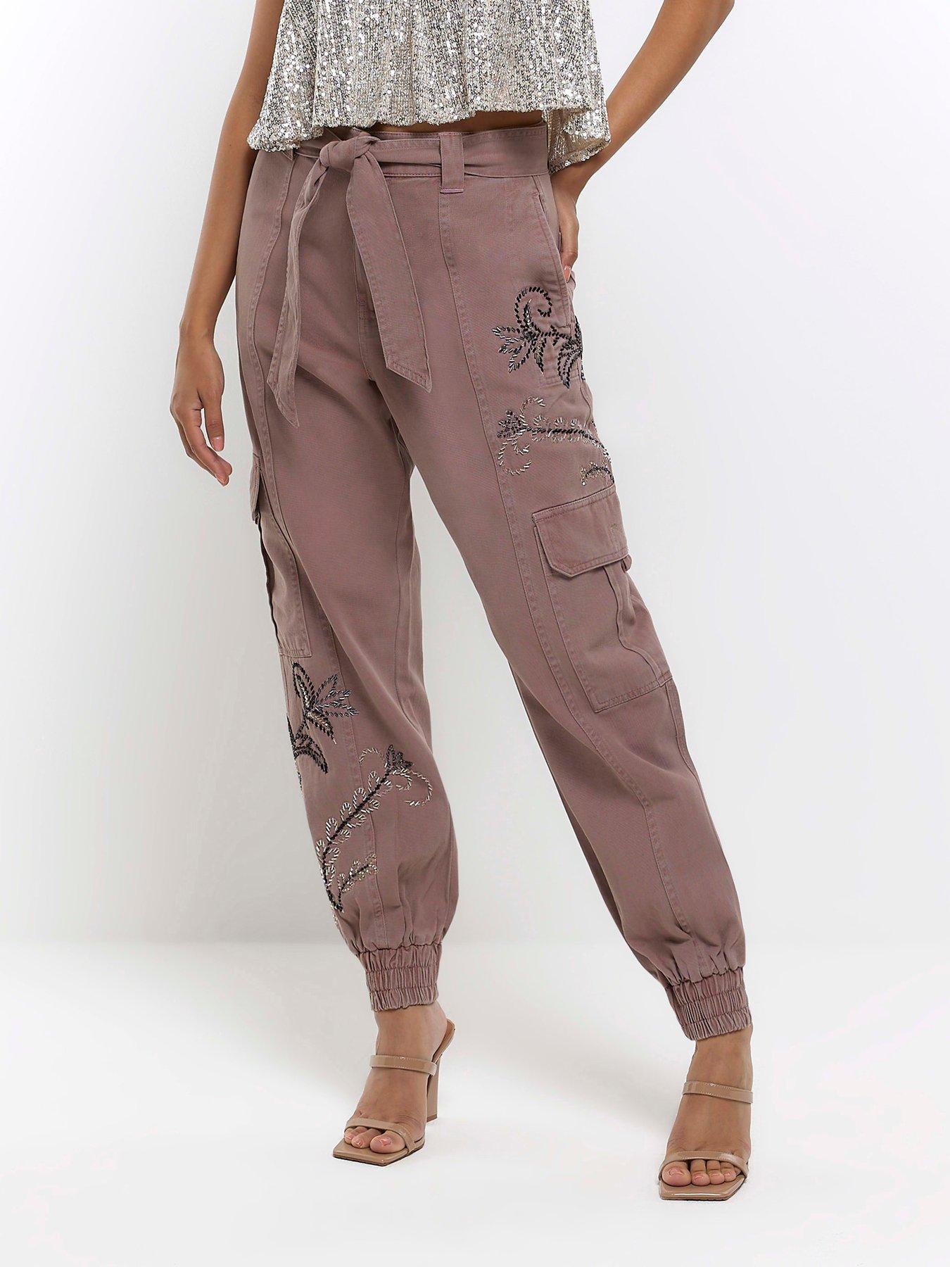 River island hot sale cargo trousers