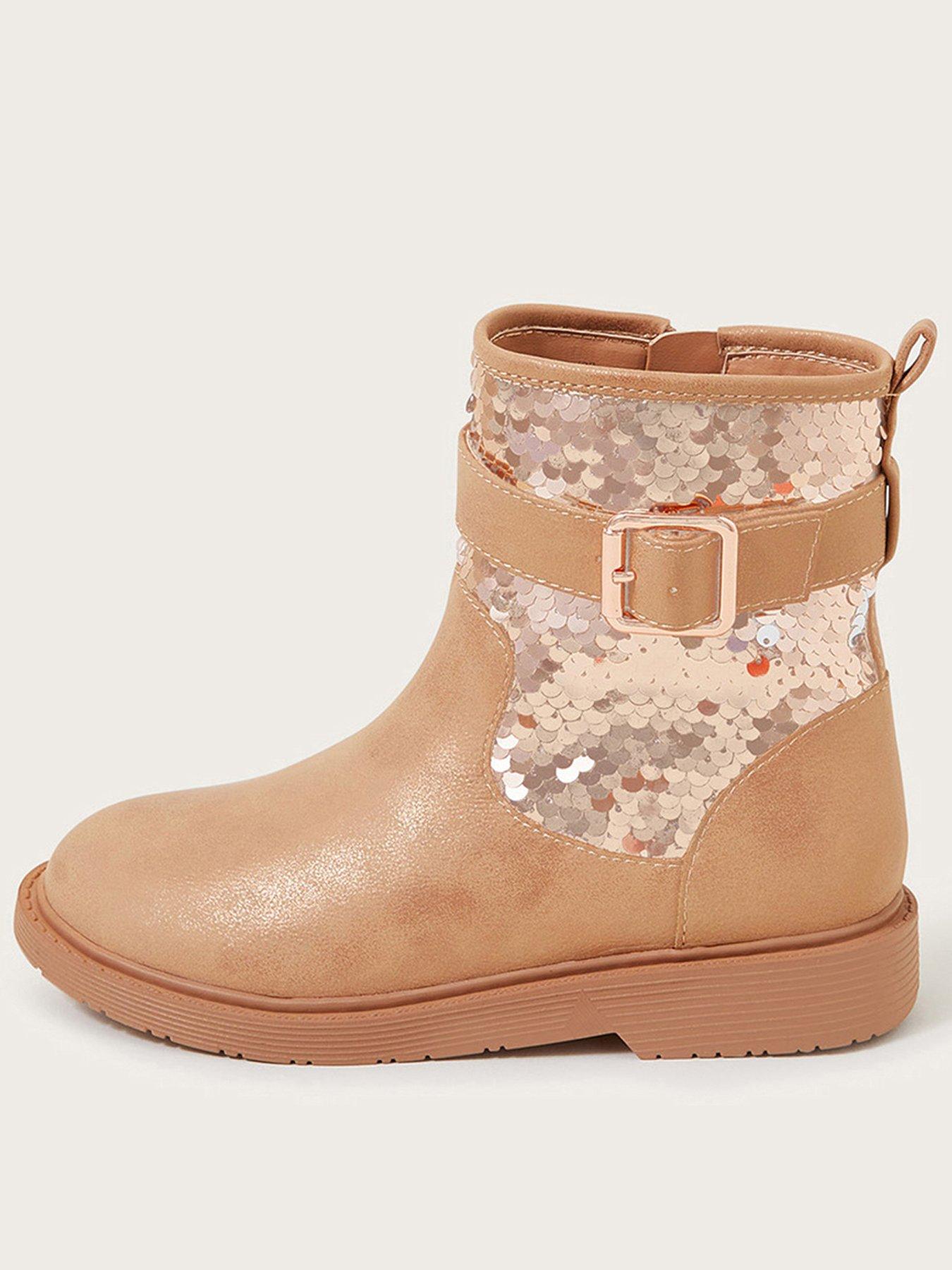 Reversible deals sequin boots