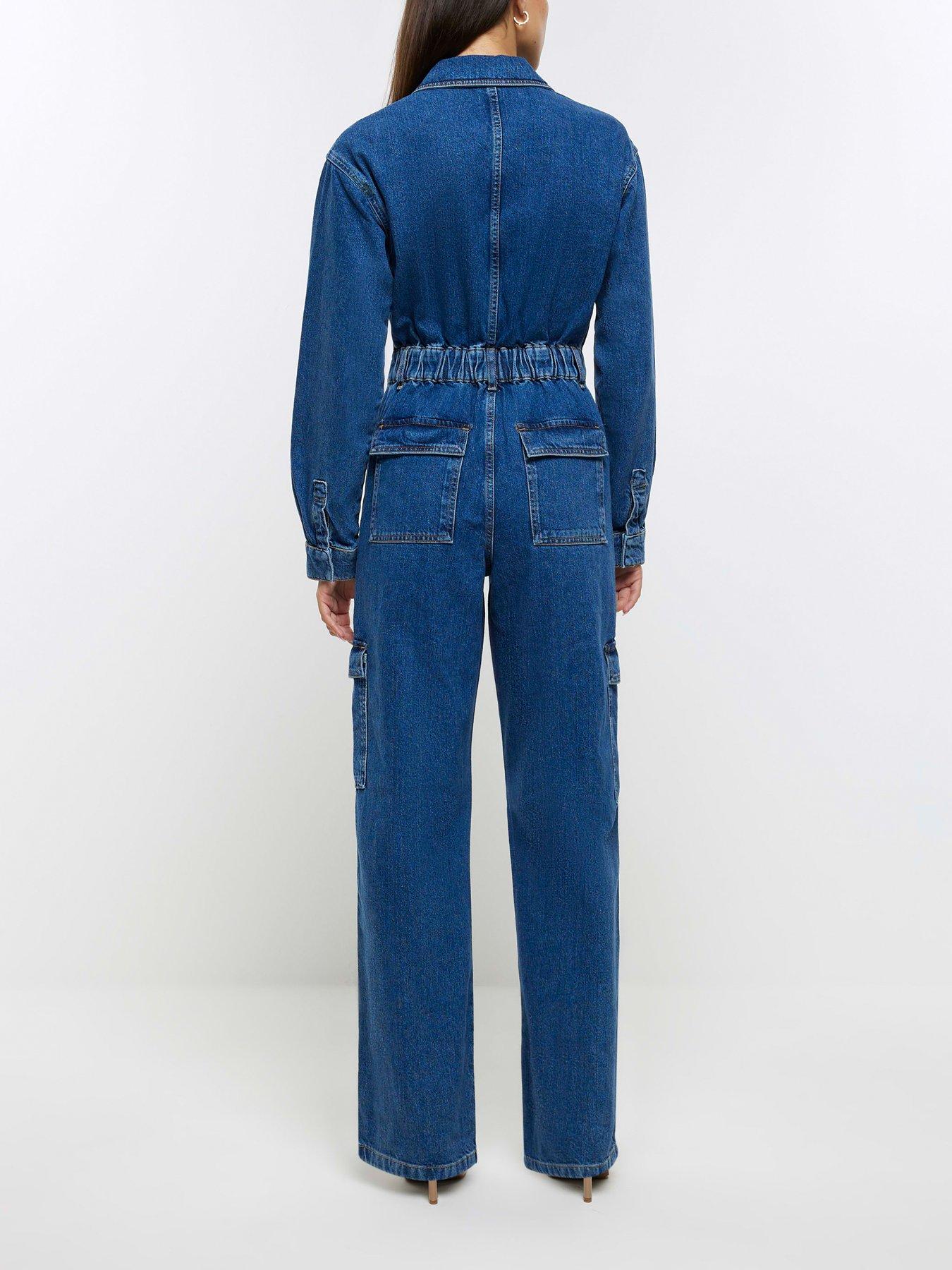 River island denim store dungarees