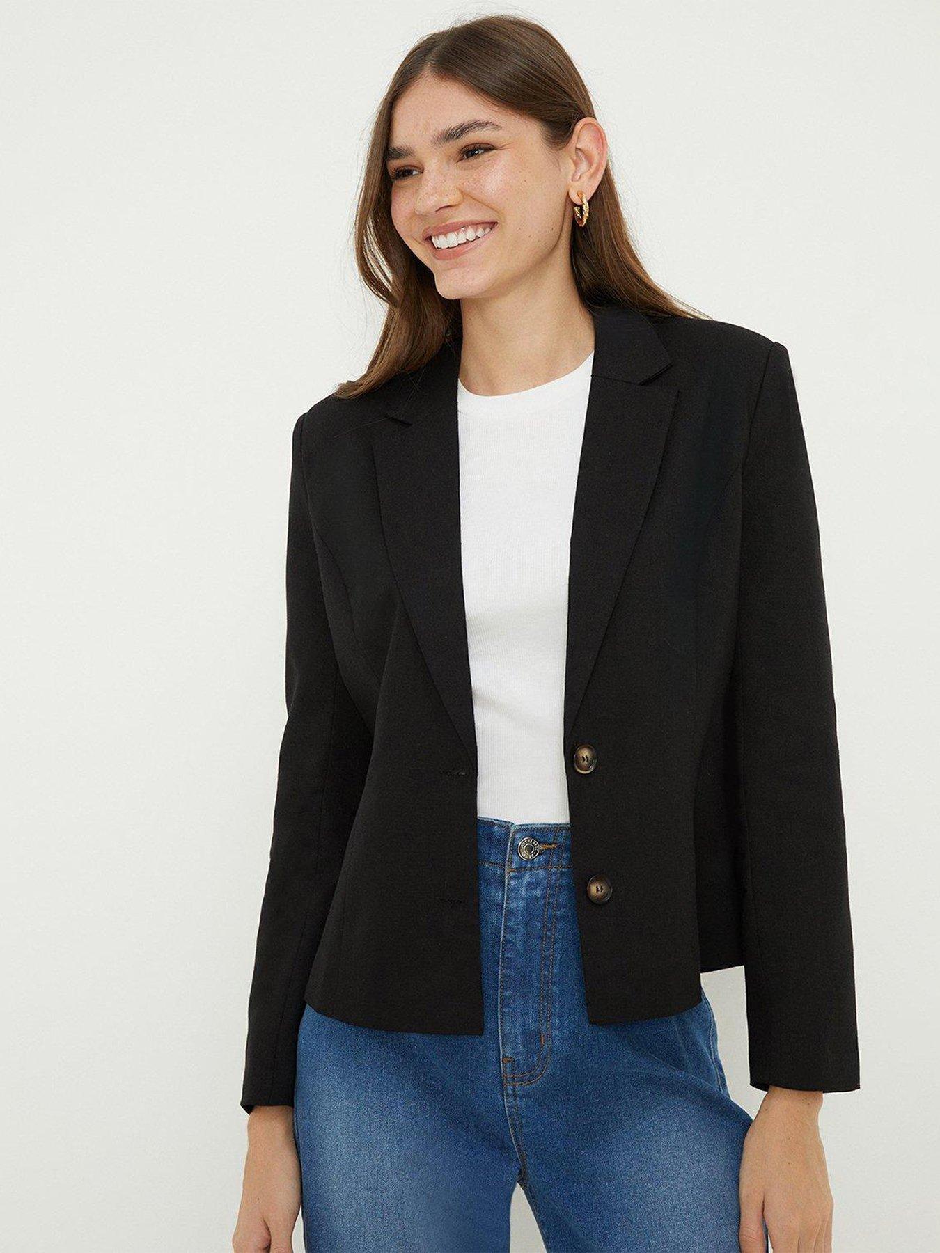 Dorothy perkins hot sale black blazer