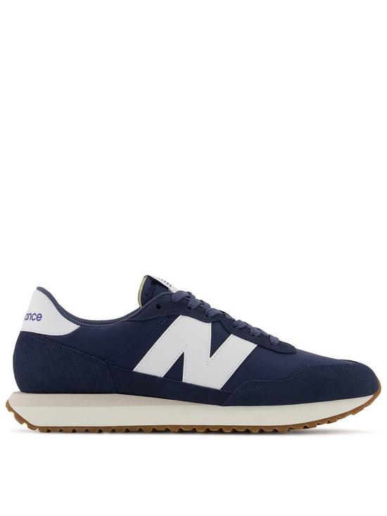 front image of new-balance-mens-237-trainers-dark-blue