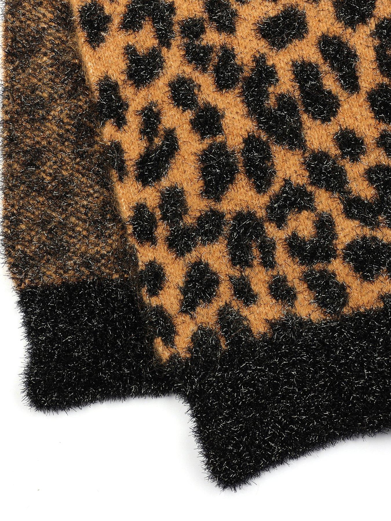 Kate spade discount leopard print scarf