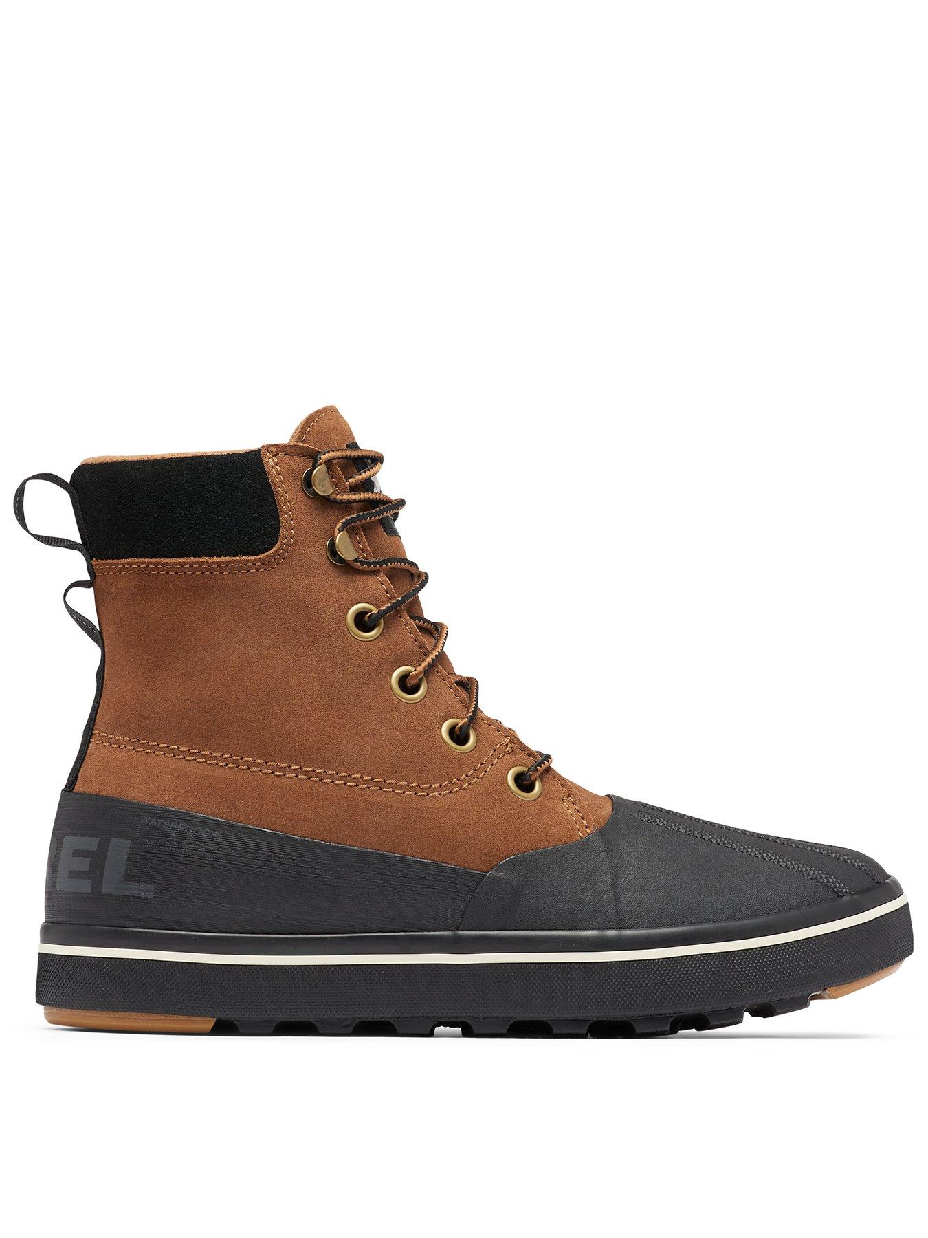 Mens sorel hot sale waterproof boots