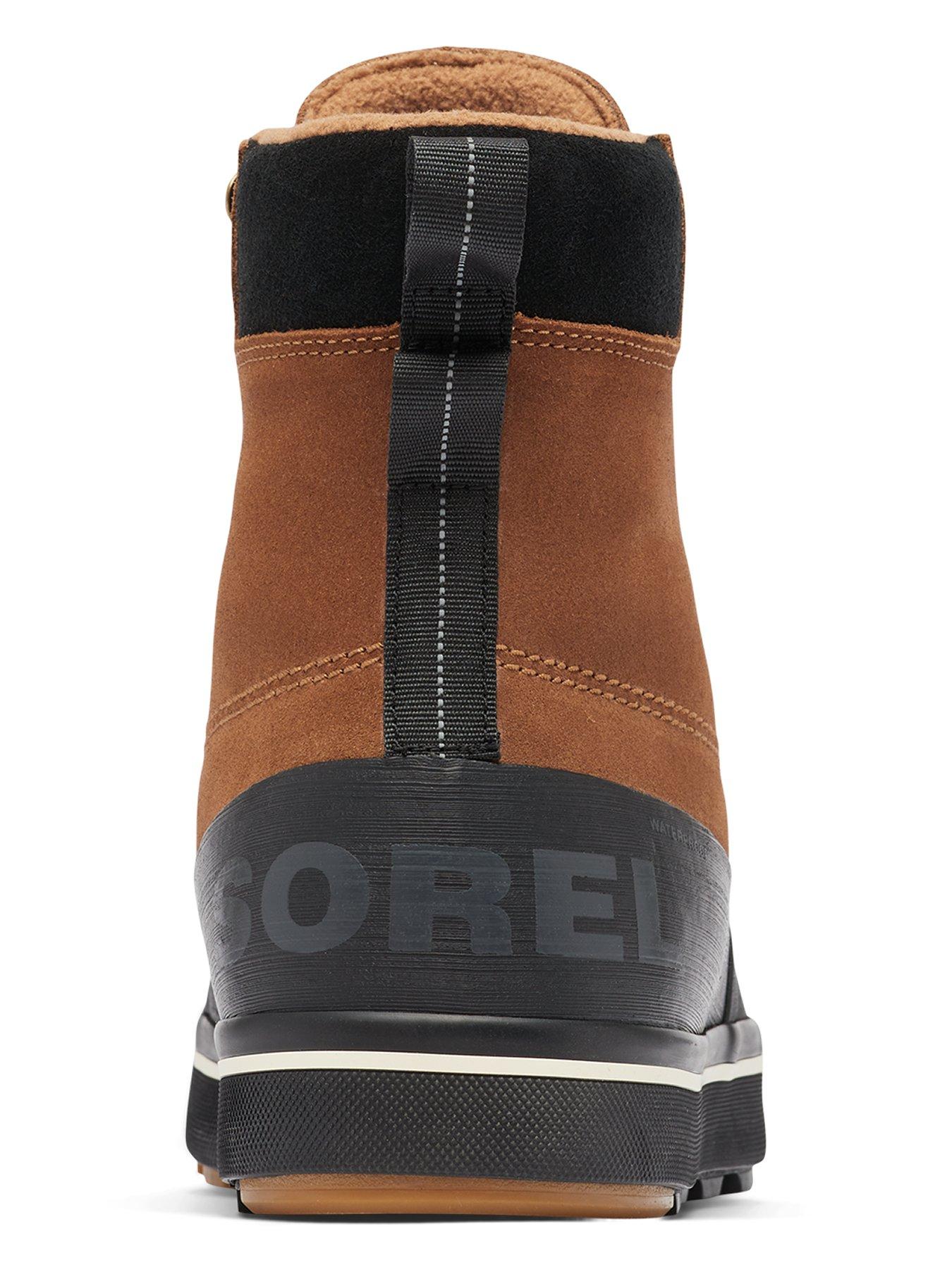 Sorel Mens Cheyanne Metro Ii Waterproof Boots Light Brown Uk