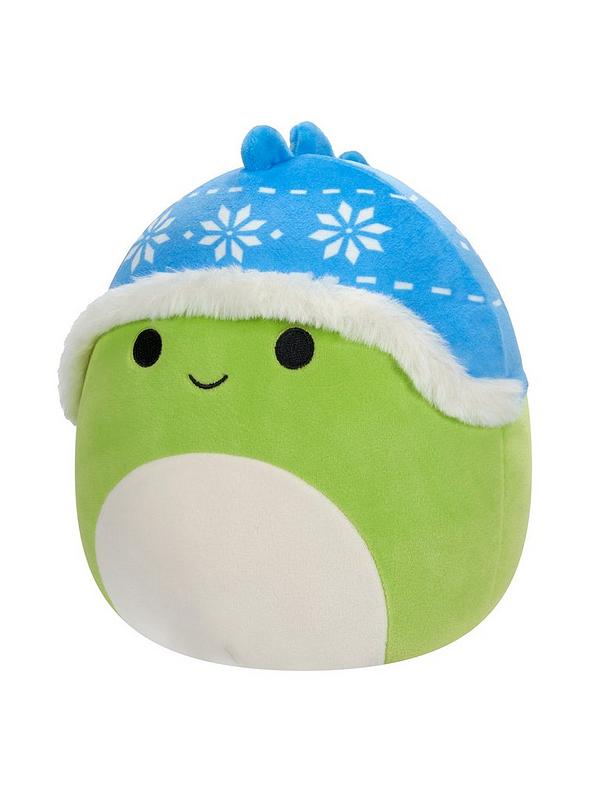 Image 2 of 7 of Squishmallows Festive Squishmallow -&nbsp;Danny the Dino with Blue Hat