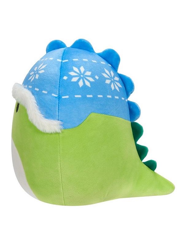Image 3 of 7 of Squishmallows Festive Squishmallow -&nbsp;Danny the Dino with Blue Hat