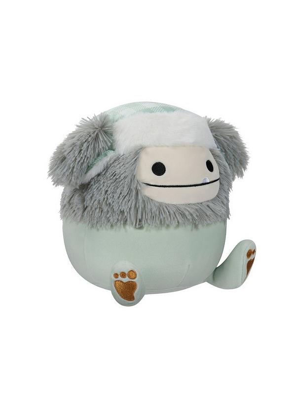Image 2 of 7 of Squishmallows Festive Squishmallow Evita the Grey Bigfoot with Trapper Hat