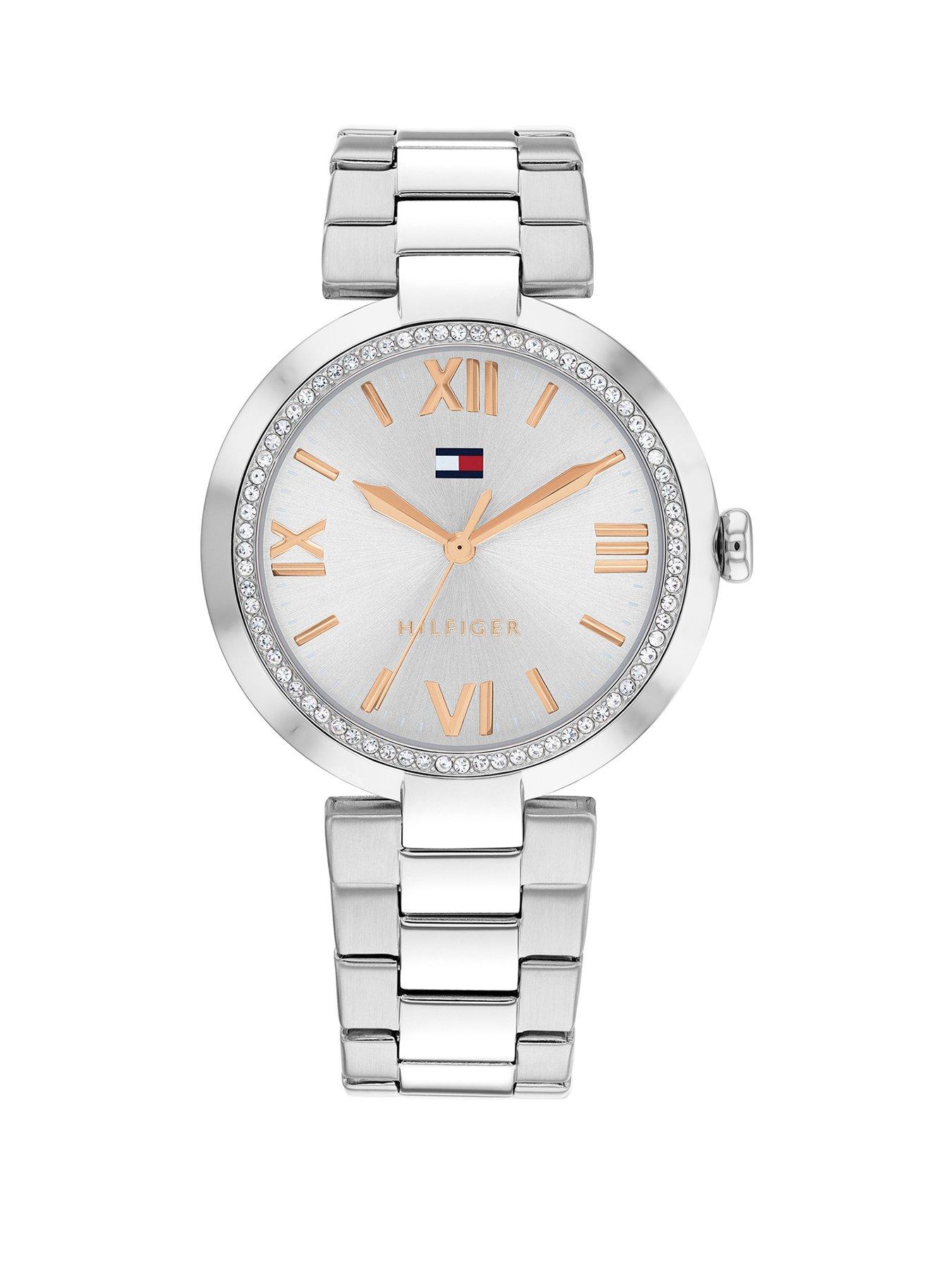 undefined stainless steel women's watch