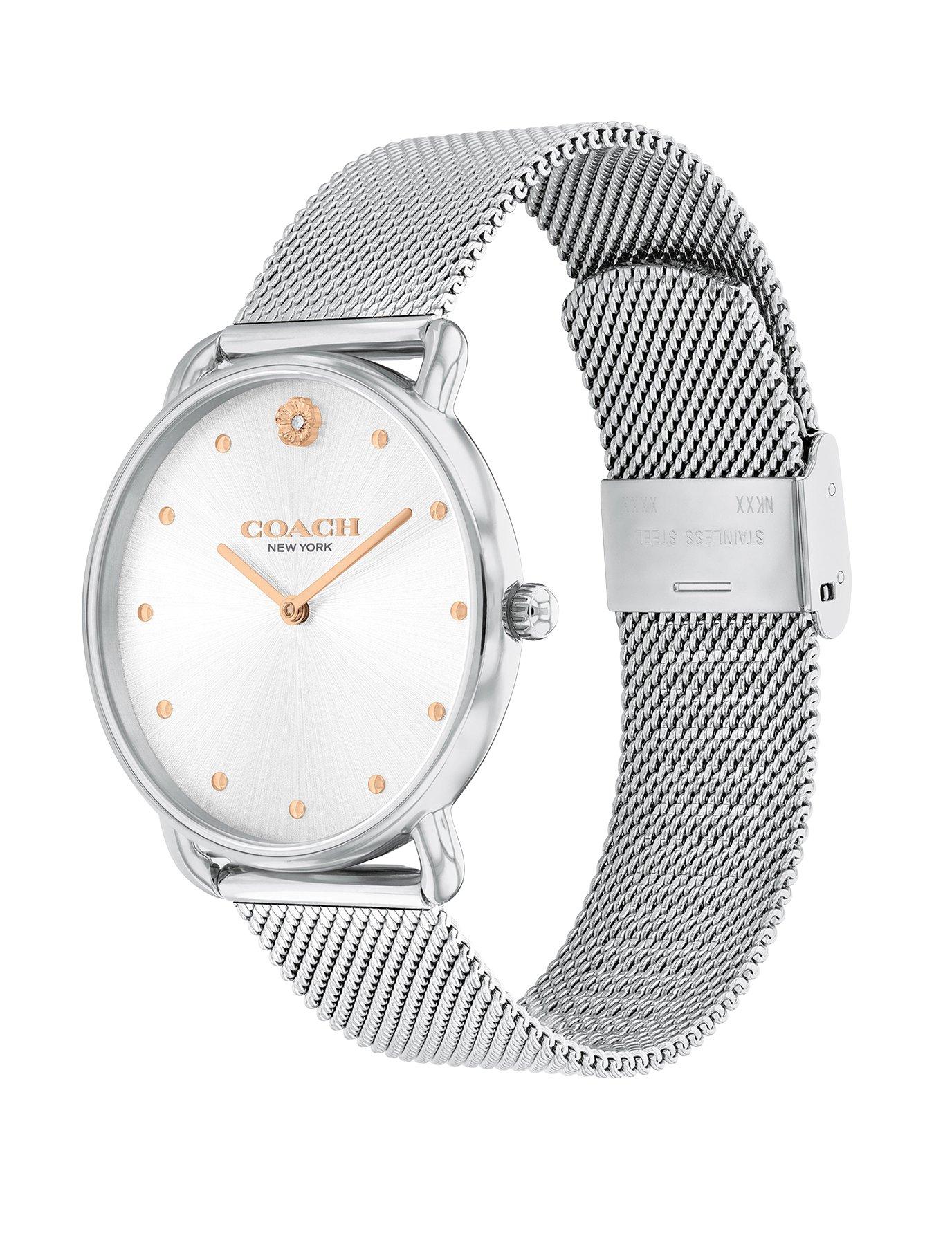 Image 2 of 5 of COACH Ladies Elliot Stainless Steel Mesh Watch