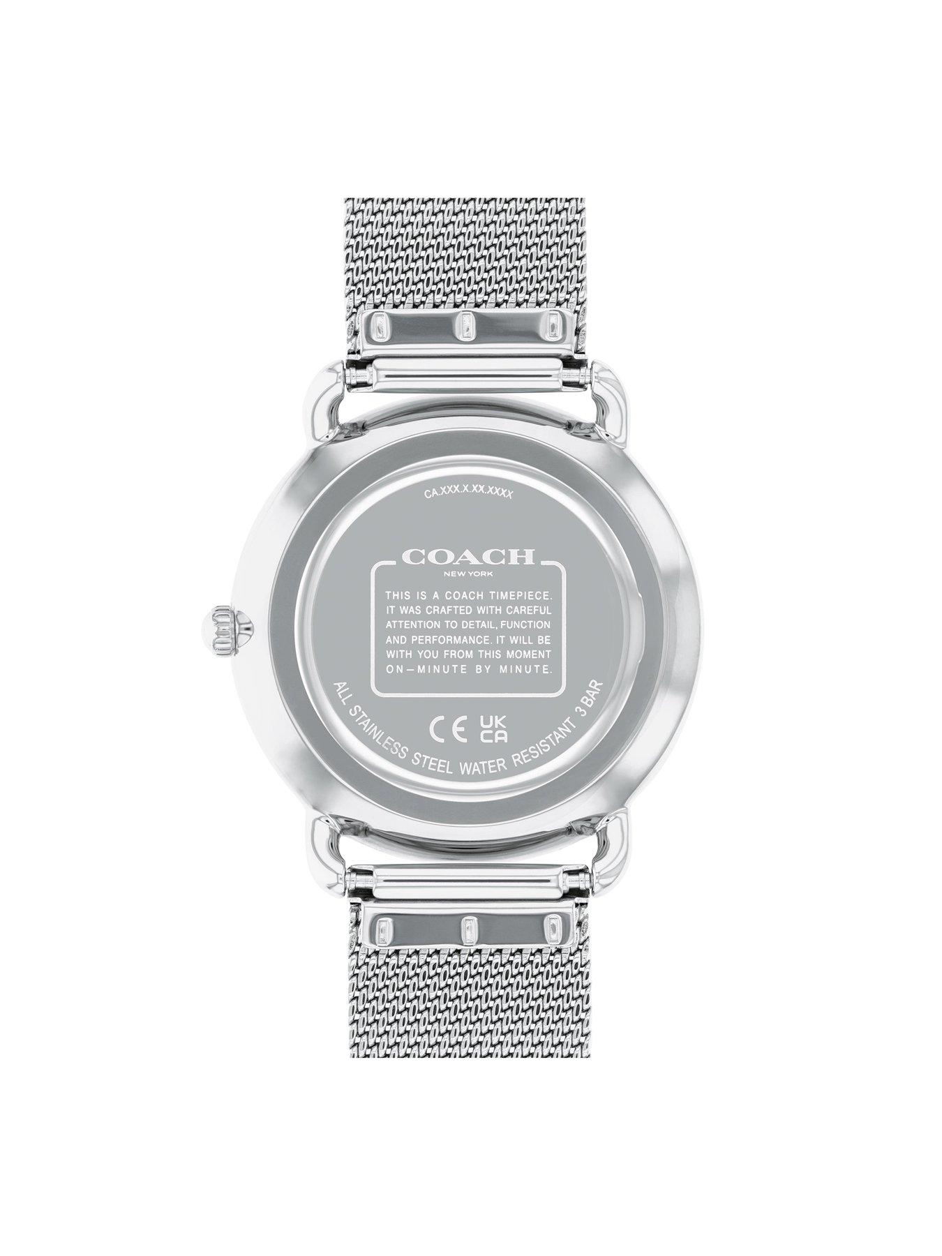 Image 3 of 5 of COACH Ladies Elliot Stainless Steel Mesh Watch
