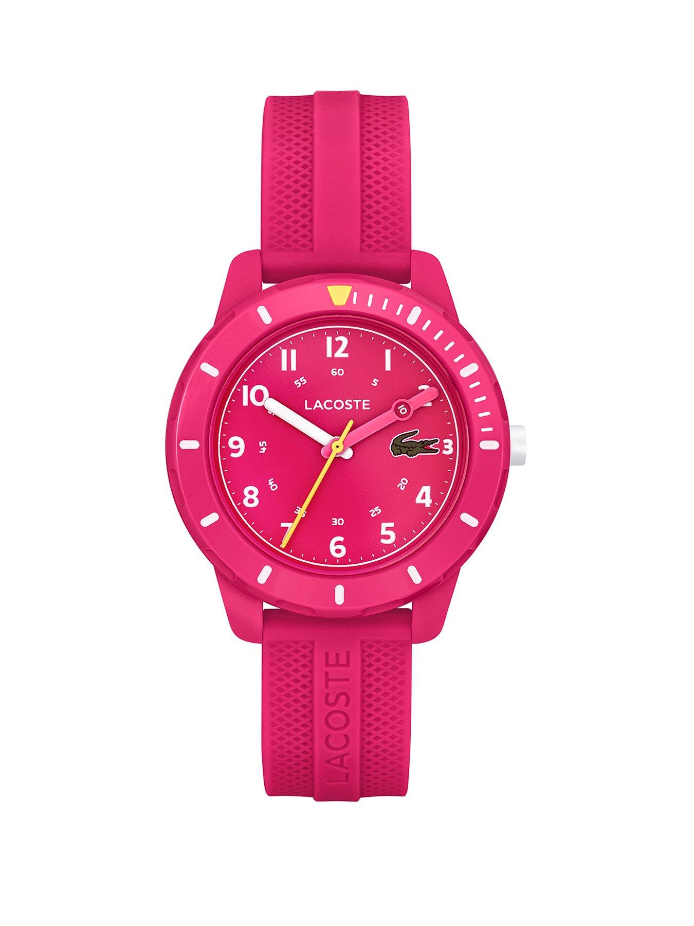 Lacoste best sale pink watch