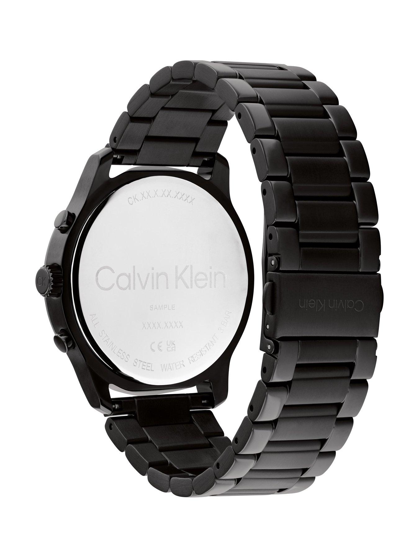 Image 3 of 5 of Calvin Klein Gents Calvin Klein Black IP Bracelet Watch