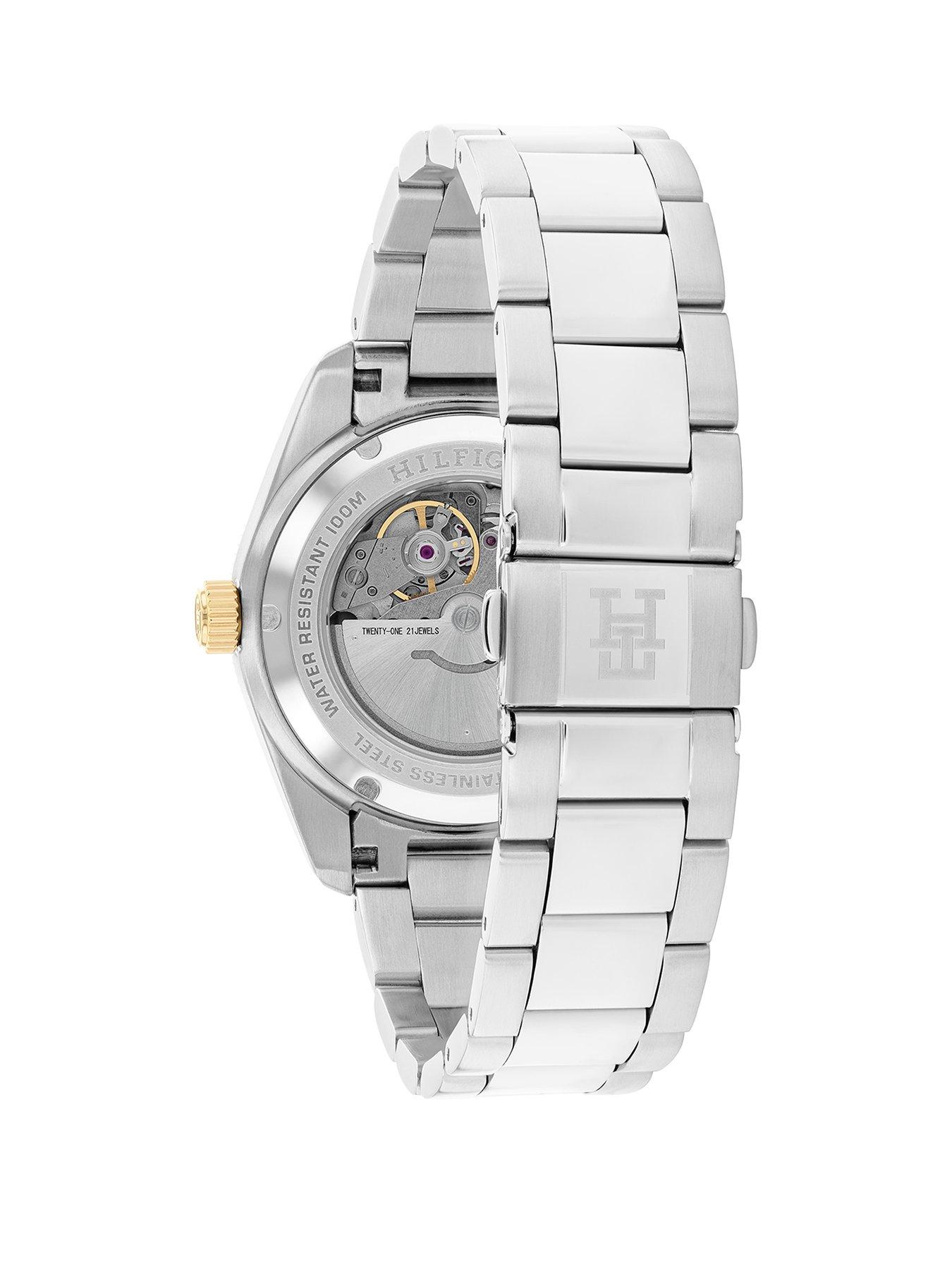 Image 2 of 6 of Tommy Hilfiger automatic stainless steel men's watch