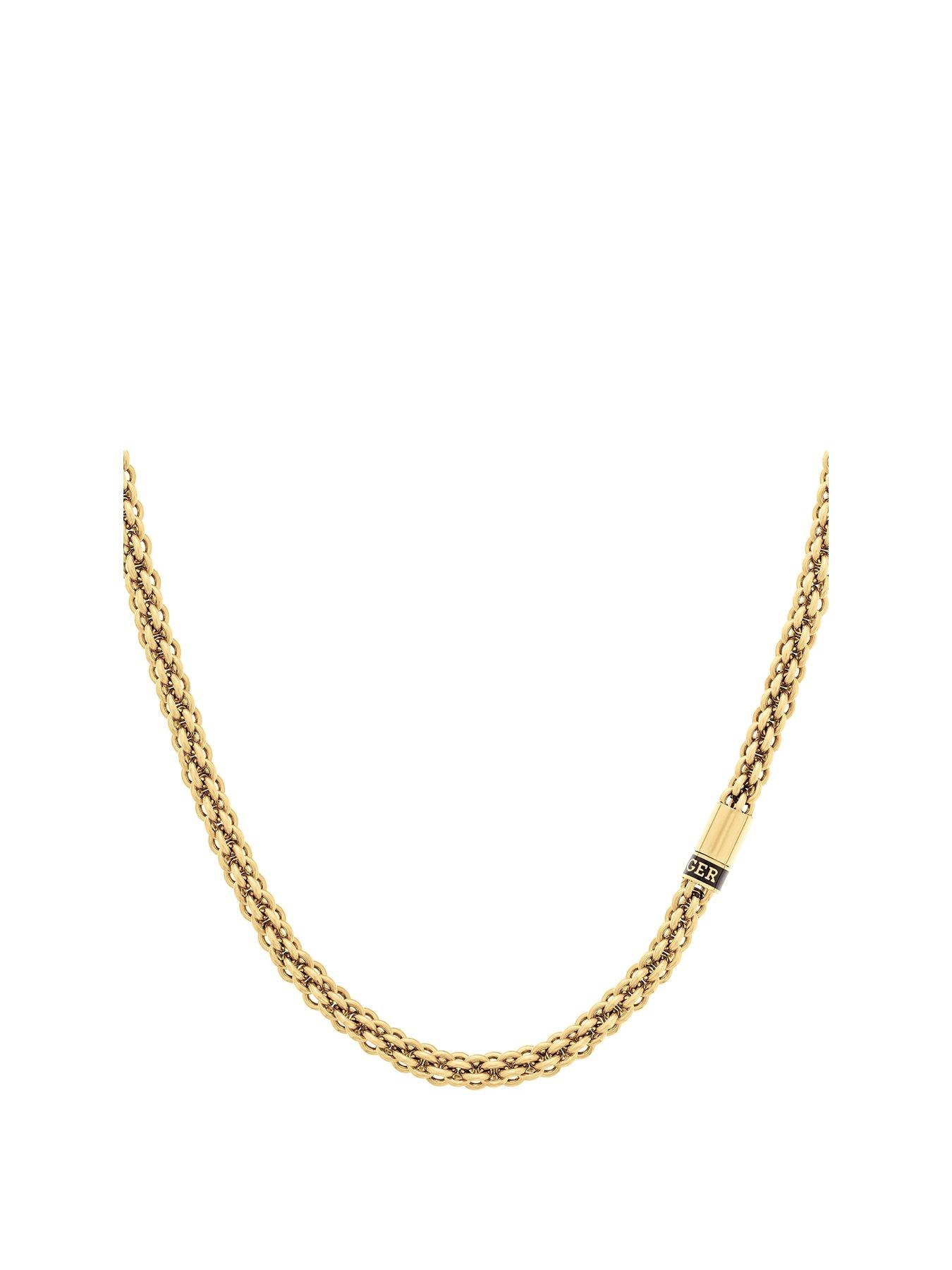 Tommy hilfiger sales necklace men