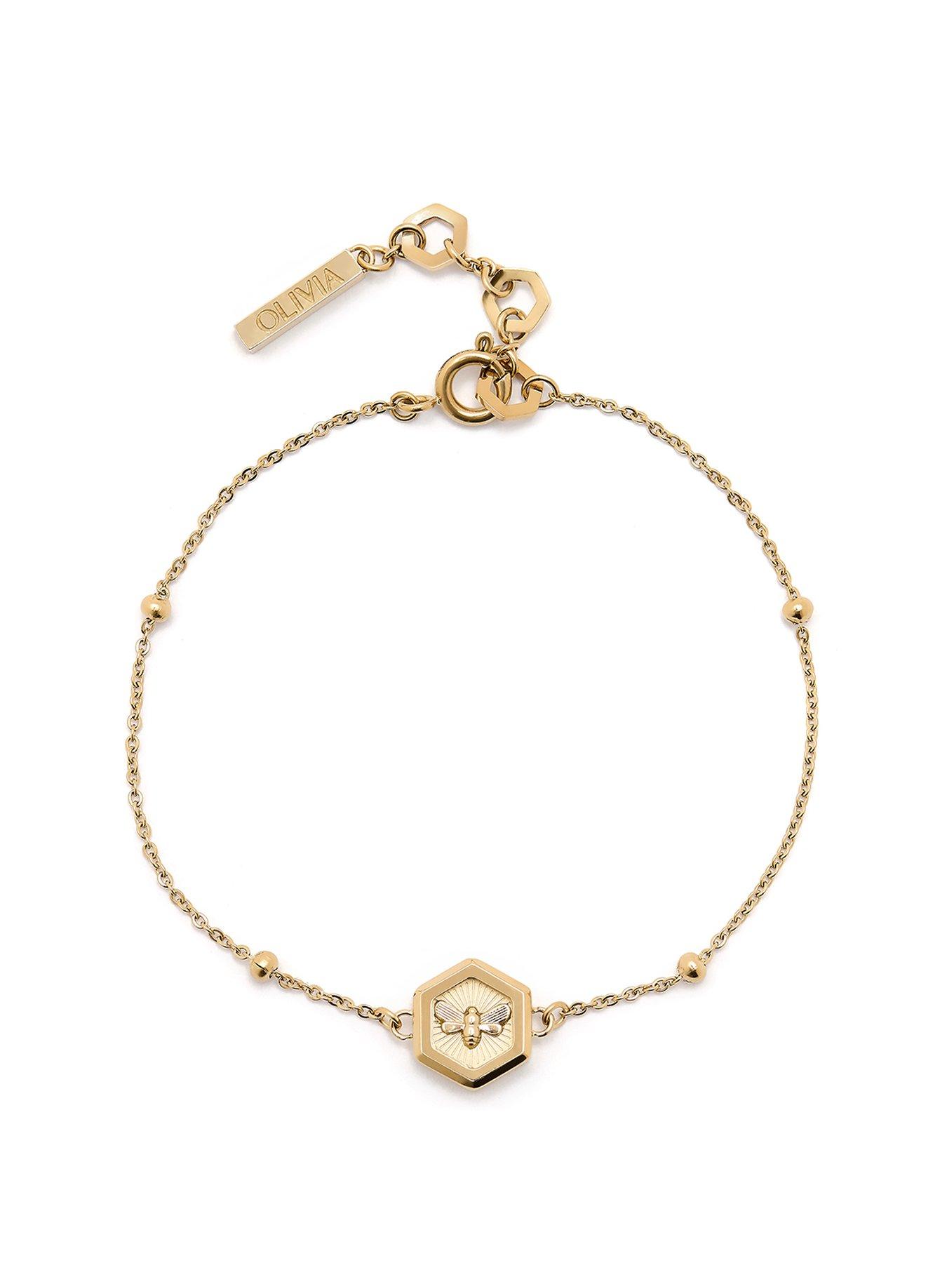 olivia-burton-minima-bee-gold-bracelet